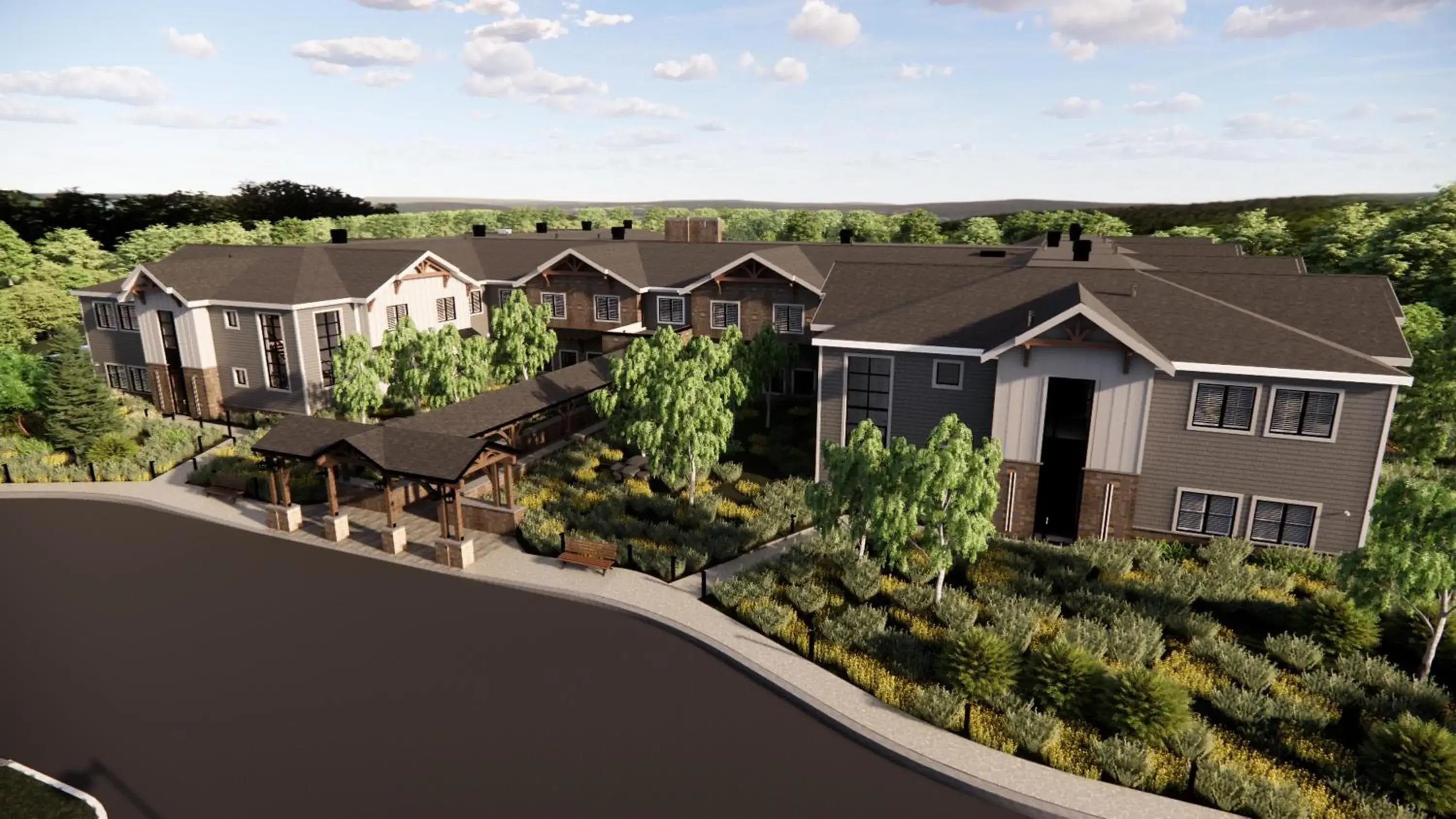 Property building in Skaneateles Fields Resort & Spa, Curio Collection By Hilton Property building in Skaneateles Fields Resort & Spa, Curio Collection By Hilton