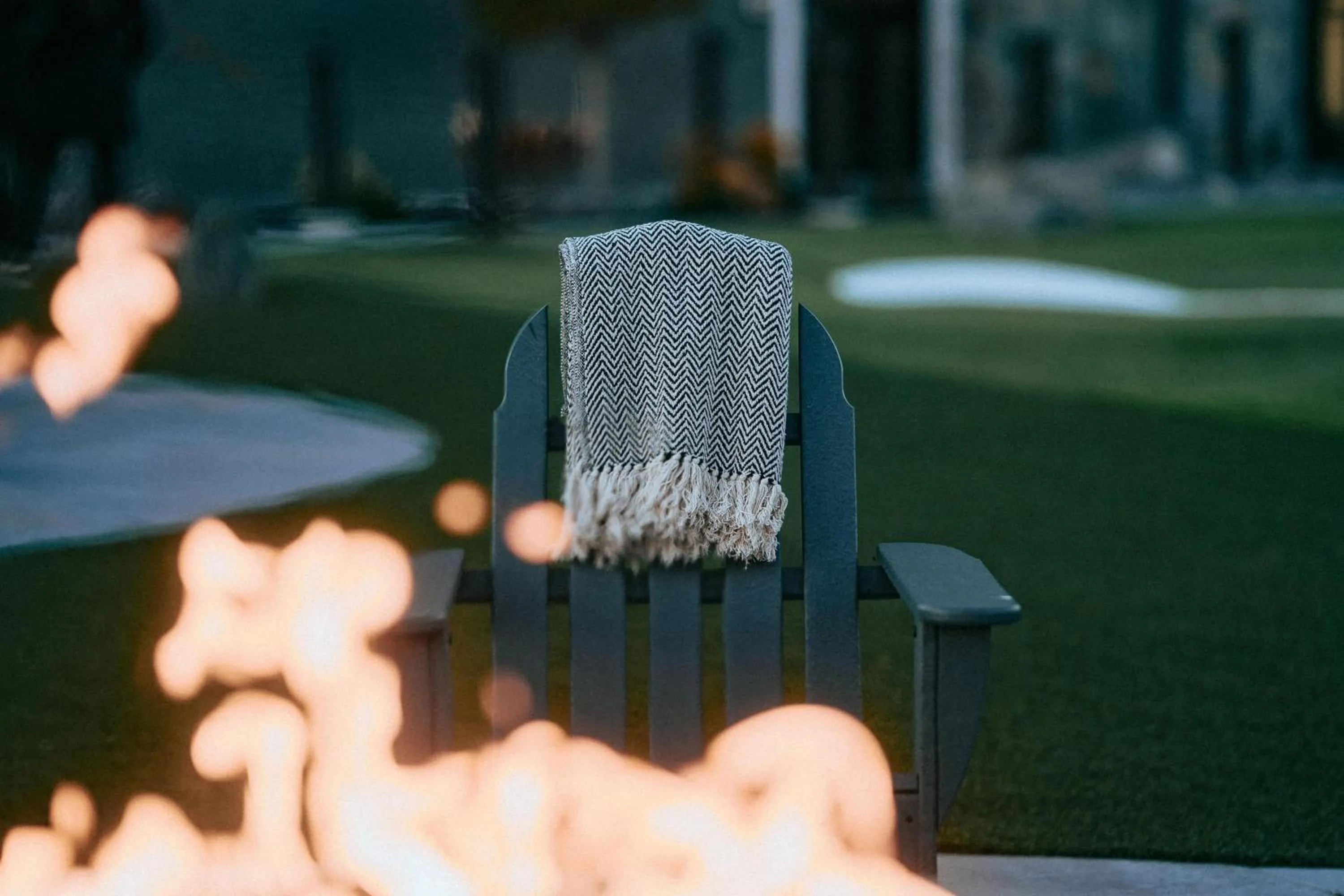 Patio in Skaneateles Fields Resort & Spa, Curio Collection By Hilton