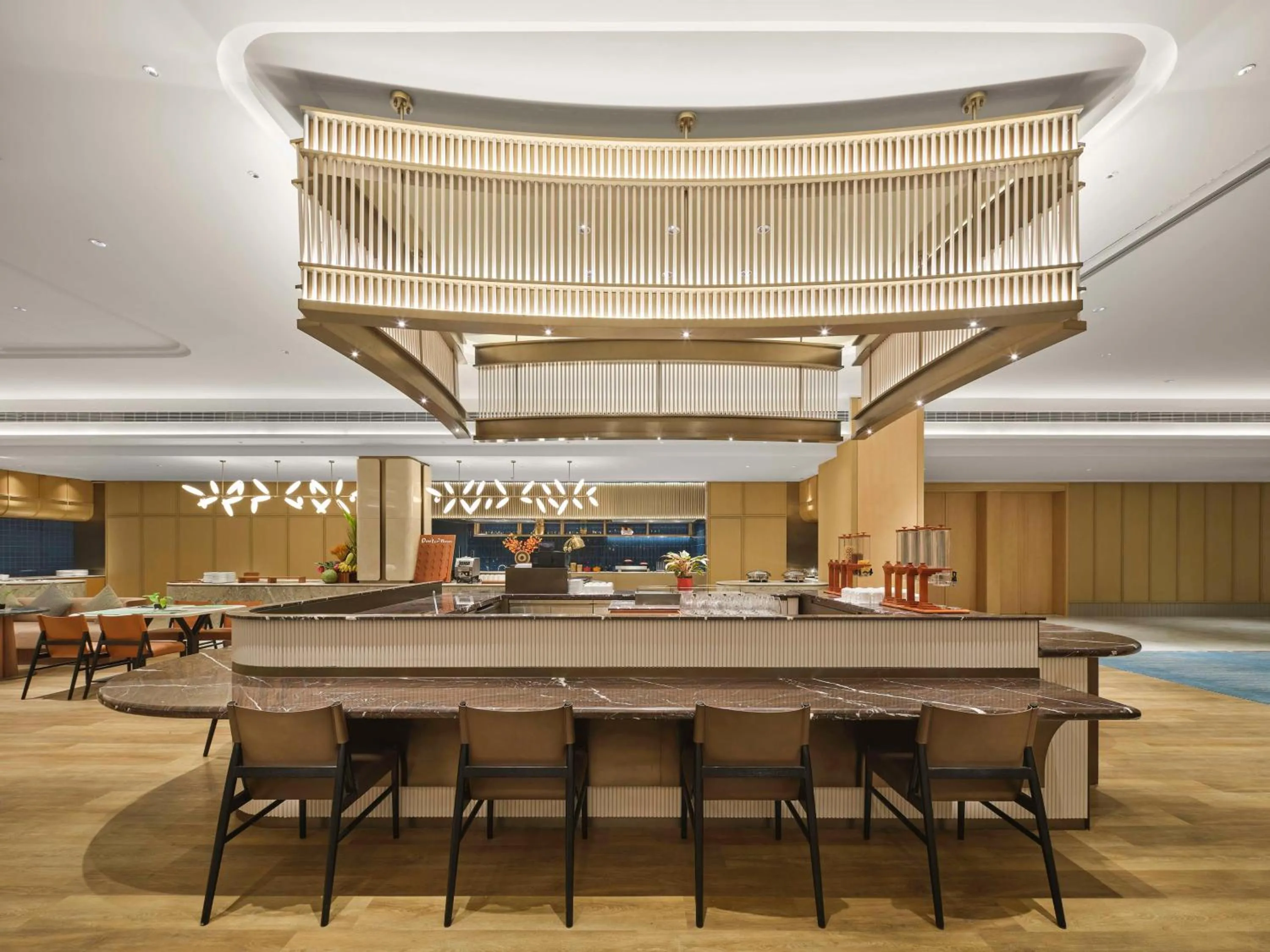 Lobby or reception in Hilton Garden Inn Sanya Haitang Bay