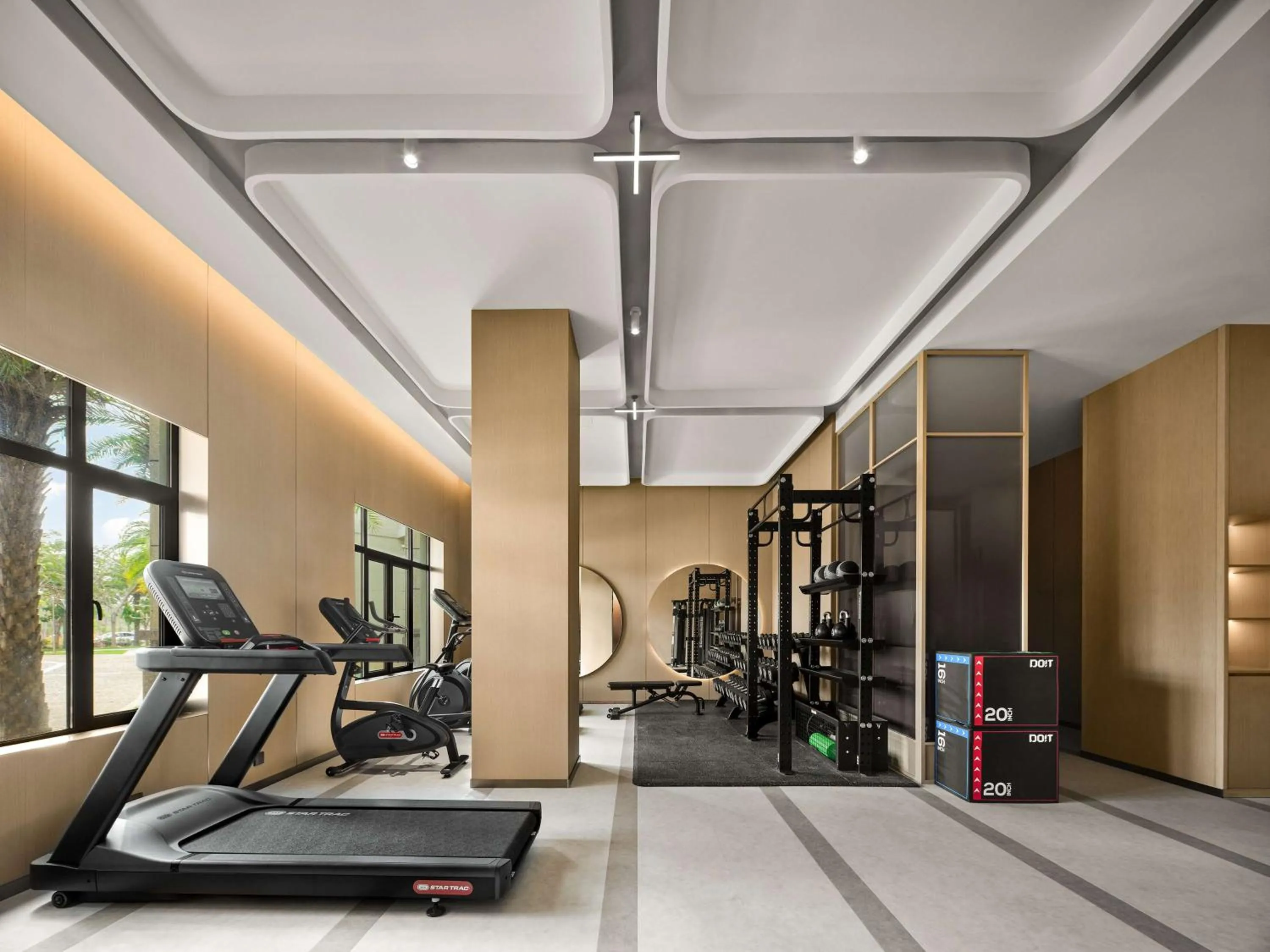 Fitness centre/facilities in Hilton Garden Inn Sanya Haitang Bay