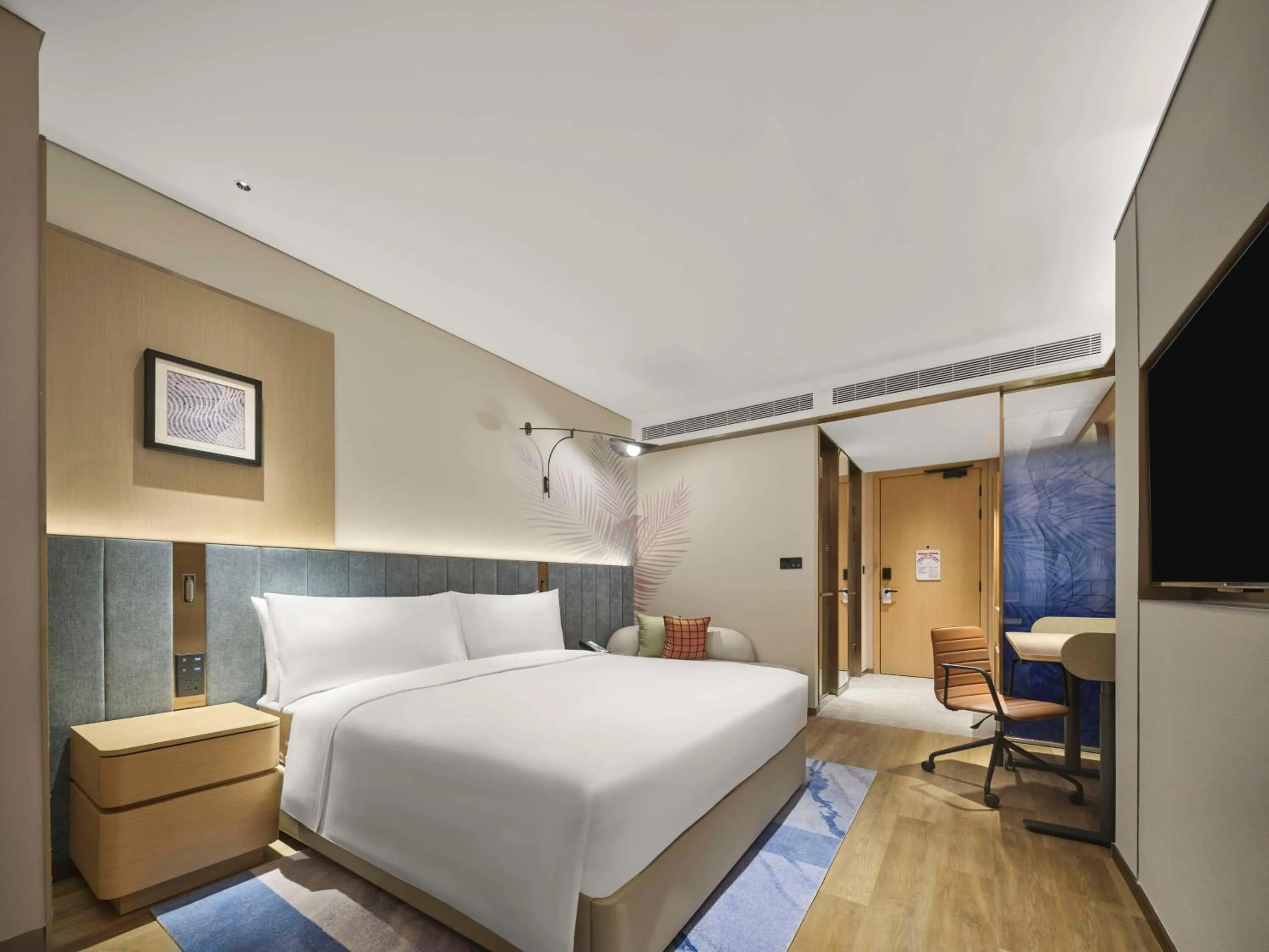 Bed in Hilton Garden Inn Sanya Haitang Bay