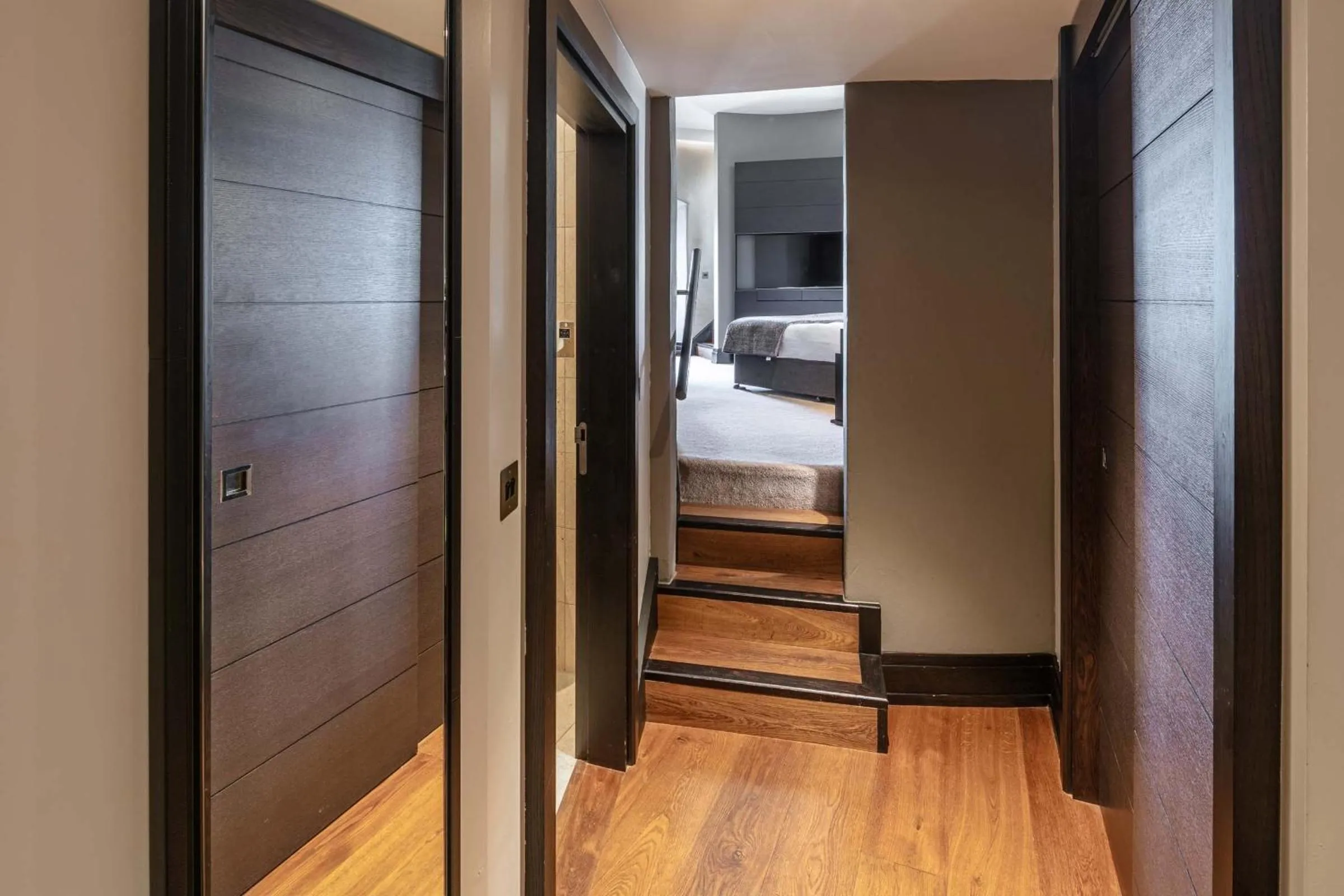 Bed in Twr y Felin Hotel