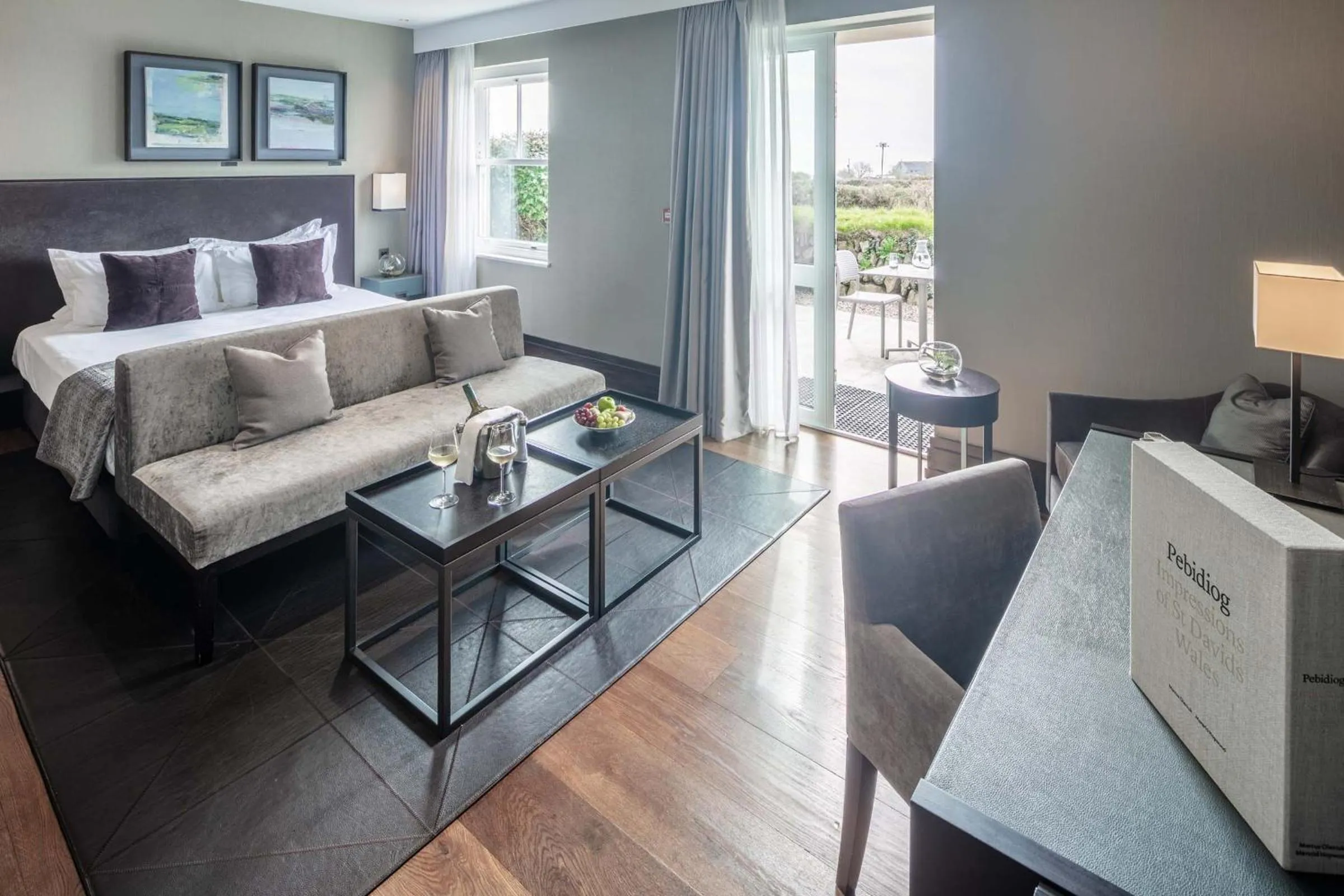 Bed in Twr y Felin Hotel