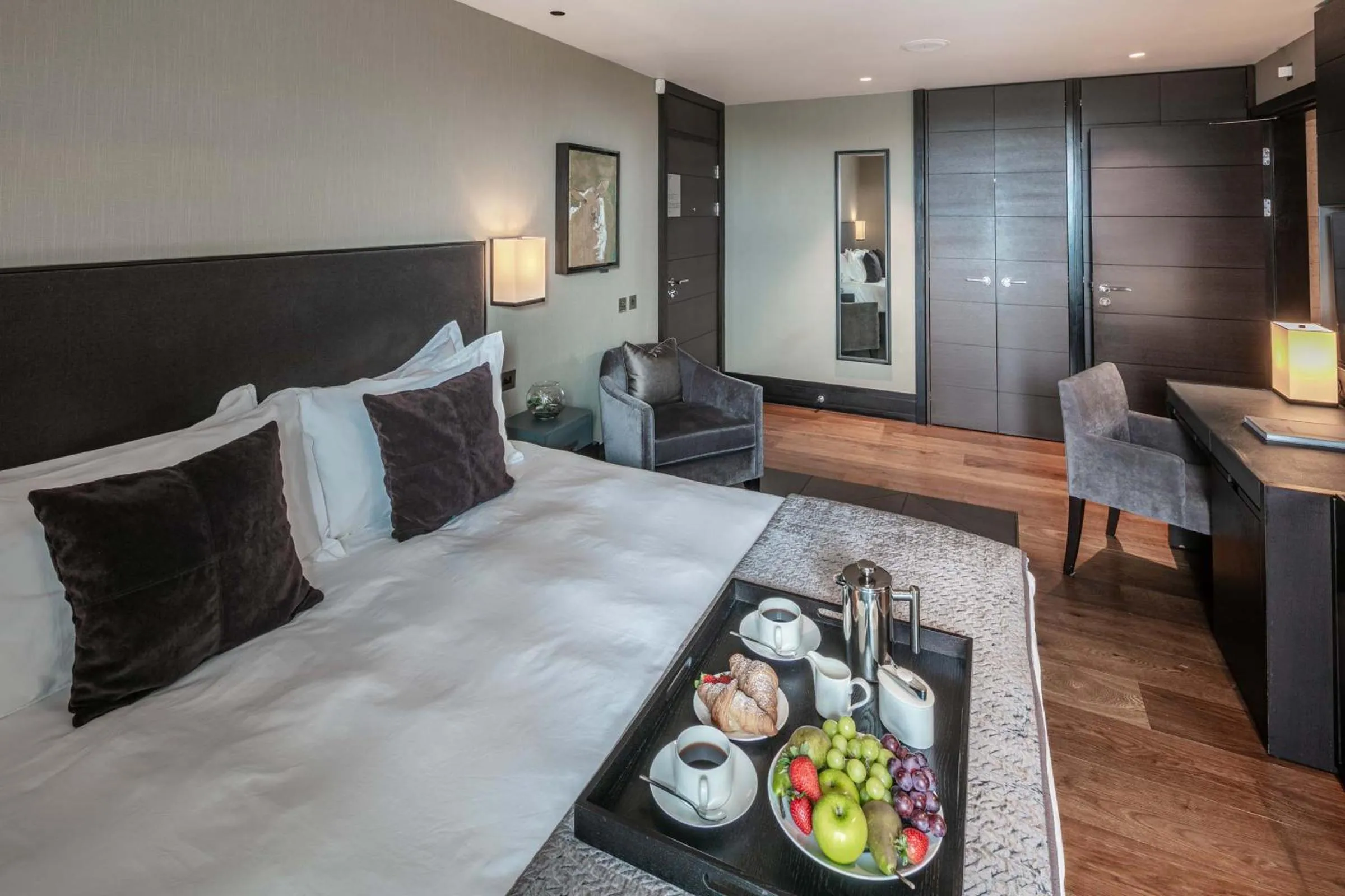 Bed in Twr y Felin Hotel