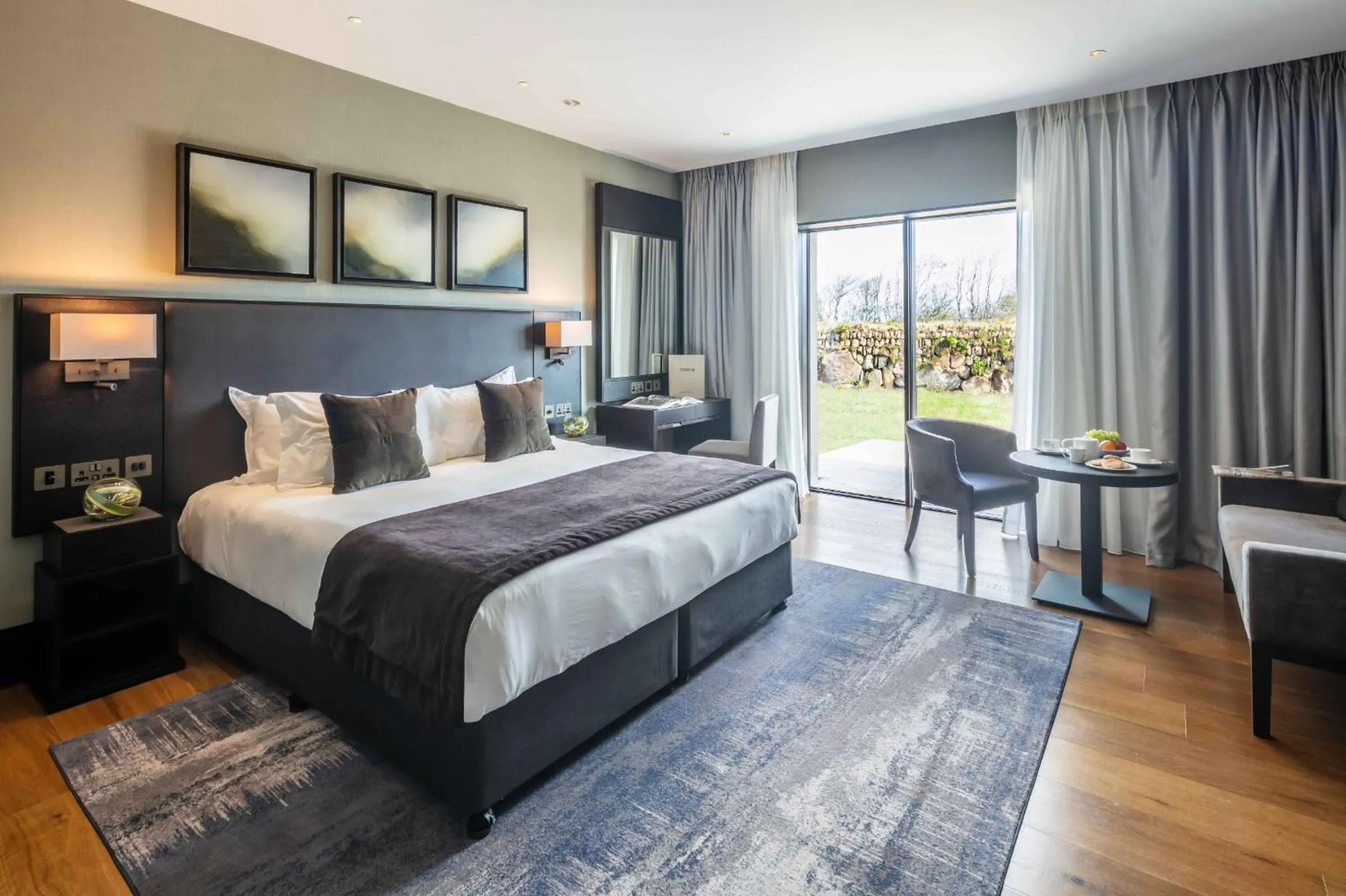 Bed in Twr y Felin Hotel