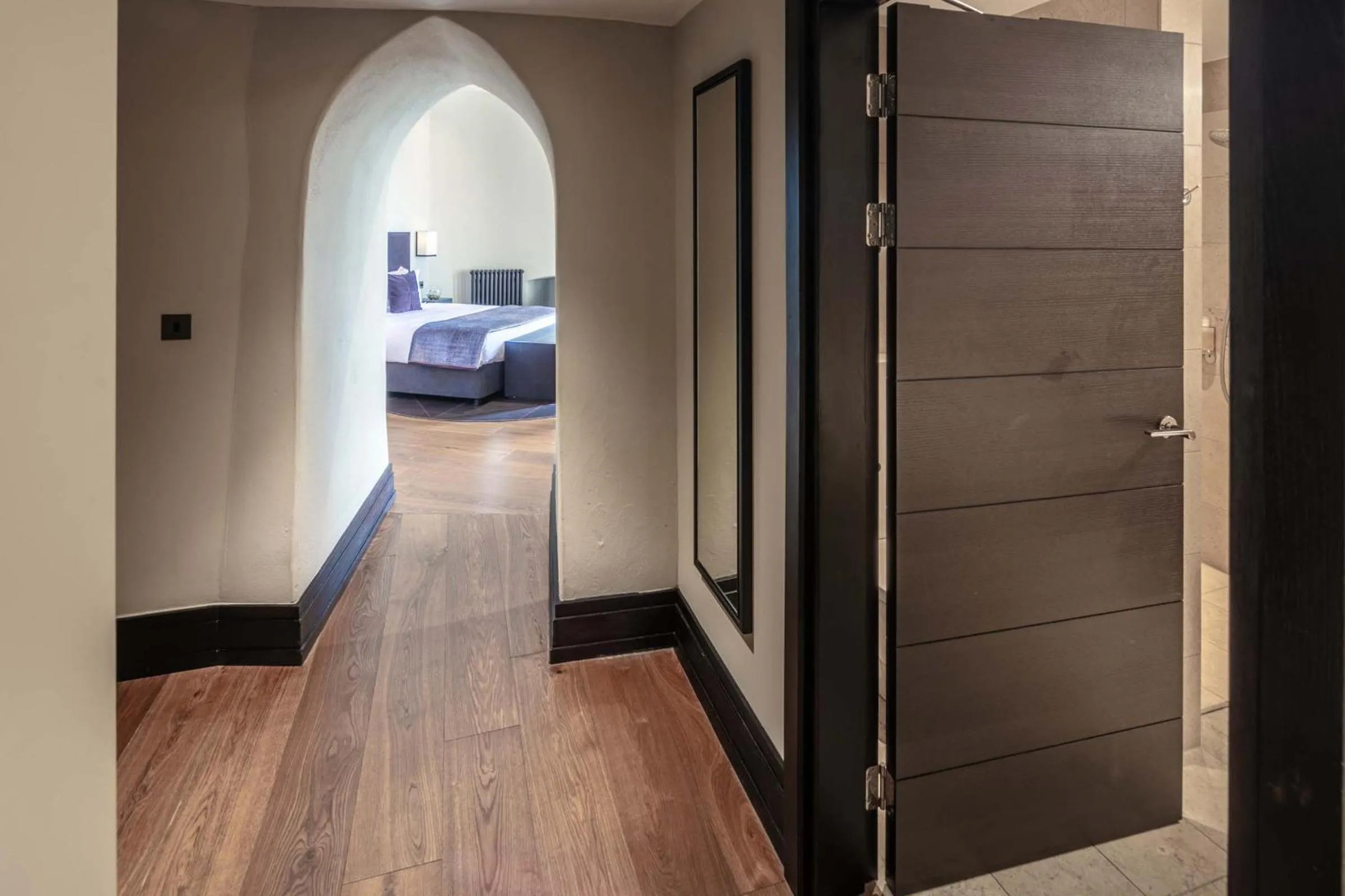 Bed in Twr y Felin Hotel