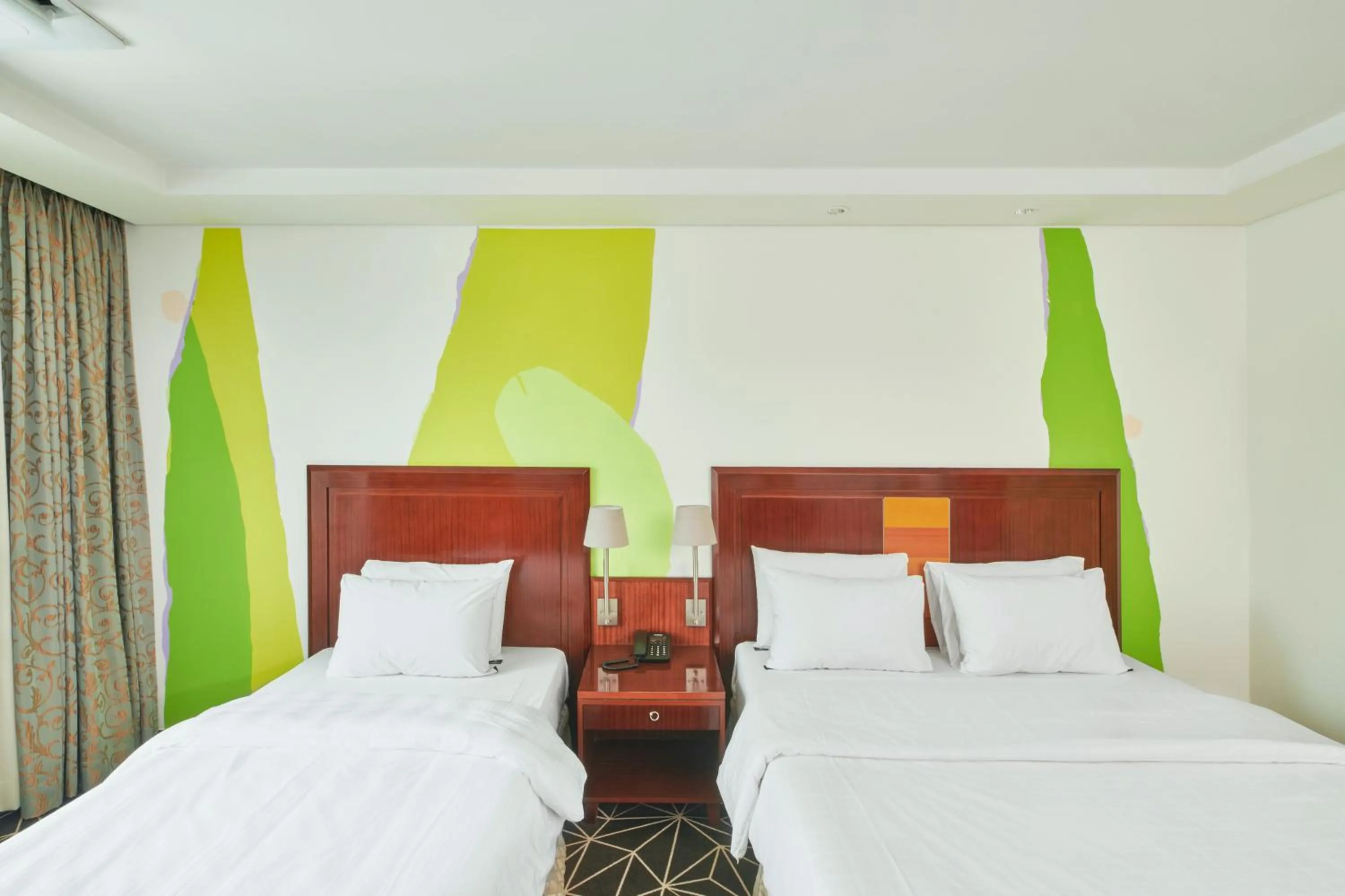 Bed in Pocheon Adonis Hotel