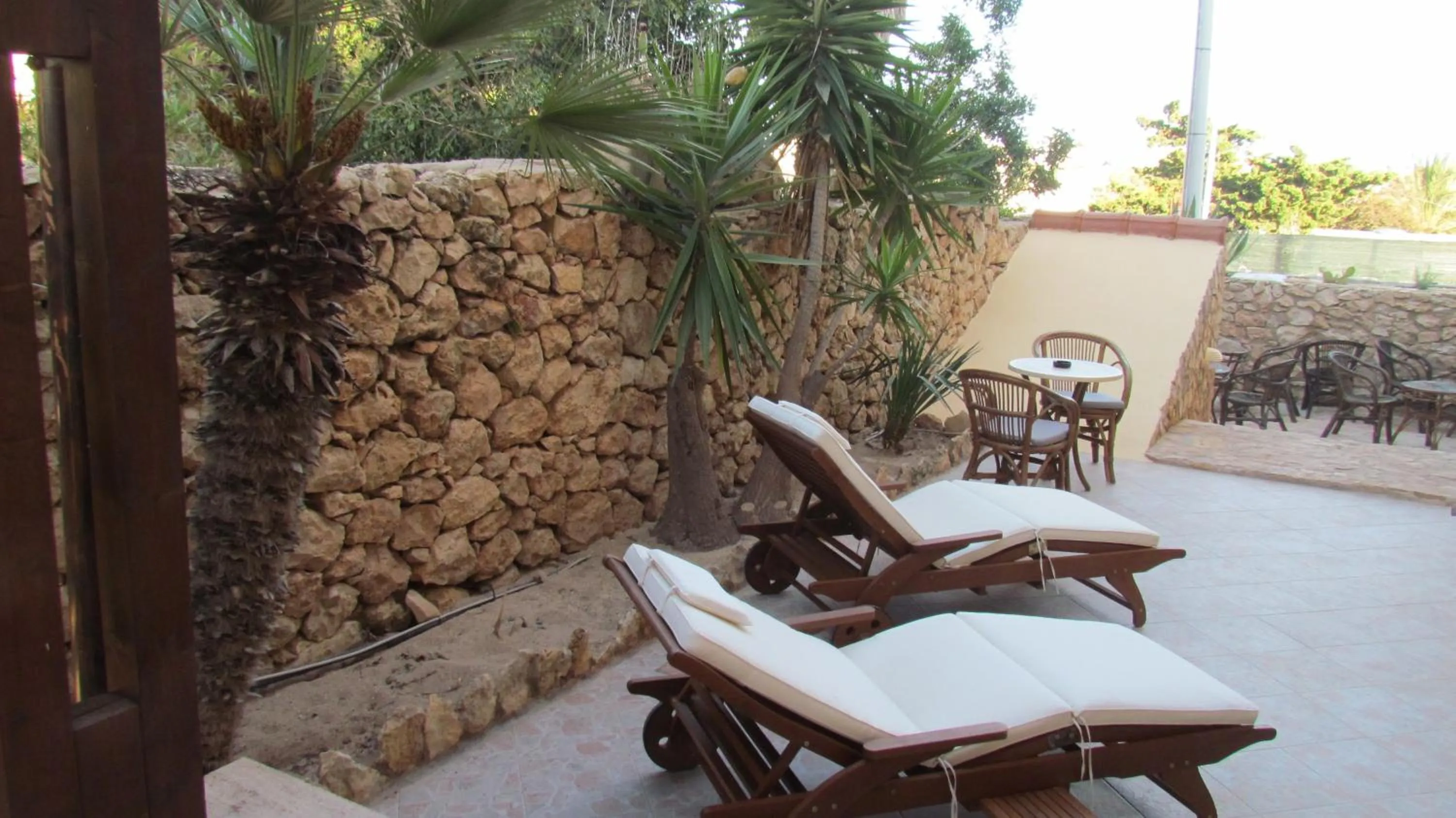 Patio in Le Anfore Hotel - Lampedusa
