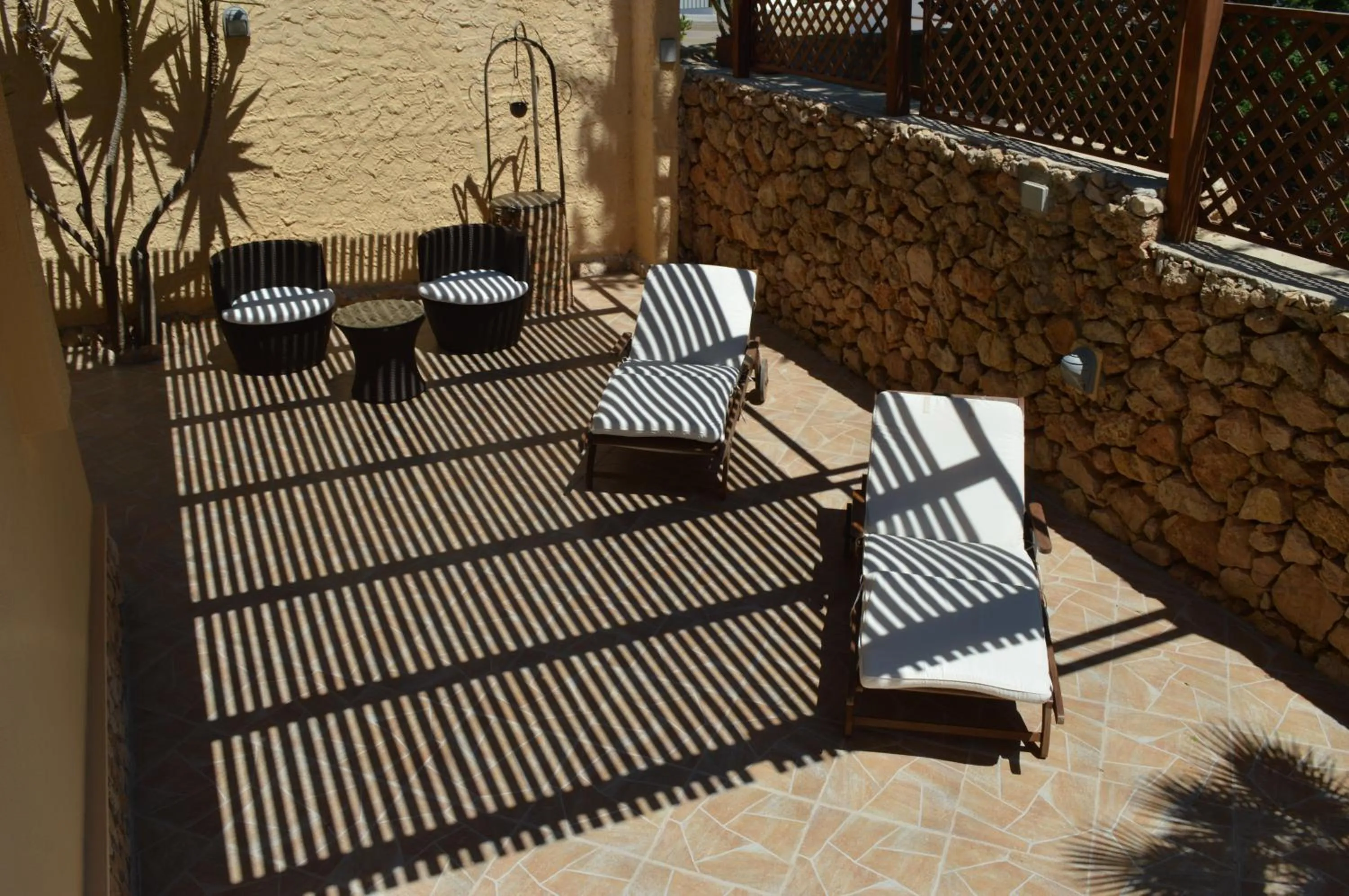 Patio in Le Anfore Hotel - Lampedusa