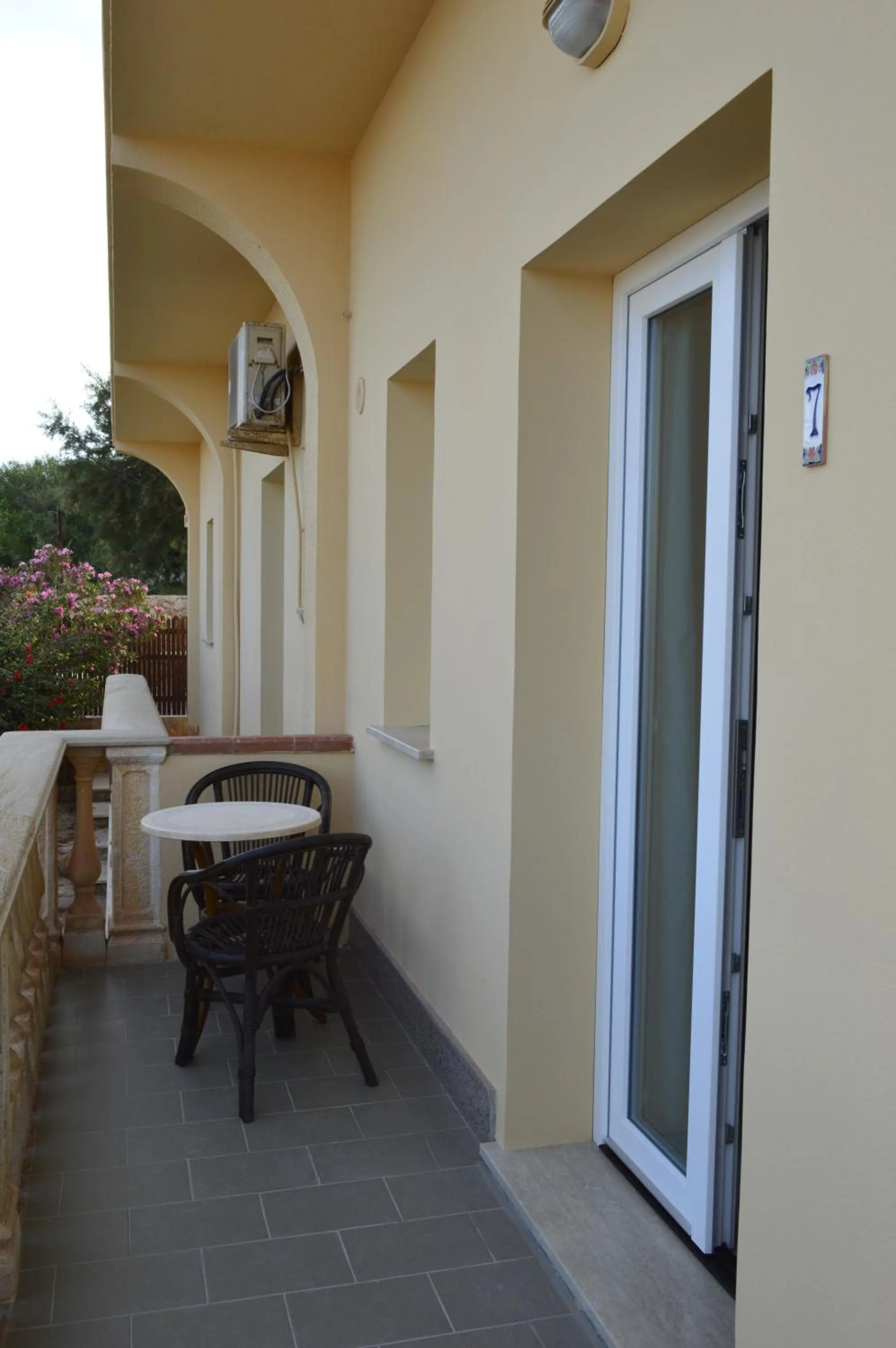 Balcony/Terrace in Le Anfore Hotel - Lampedusa