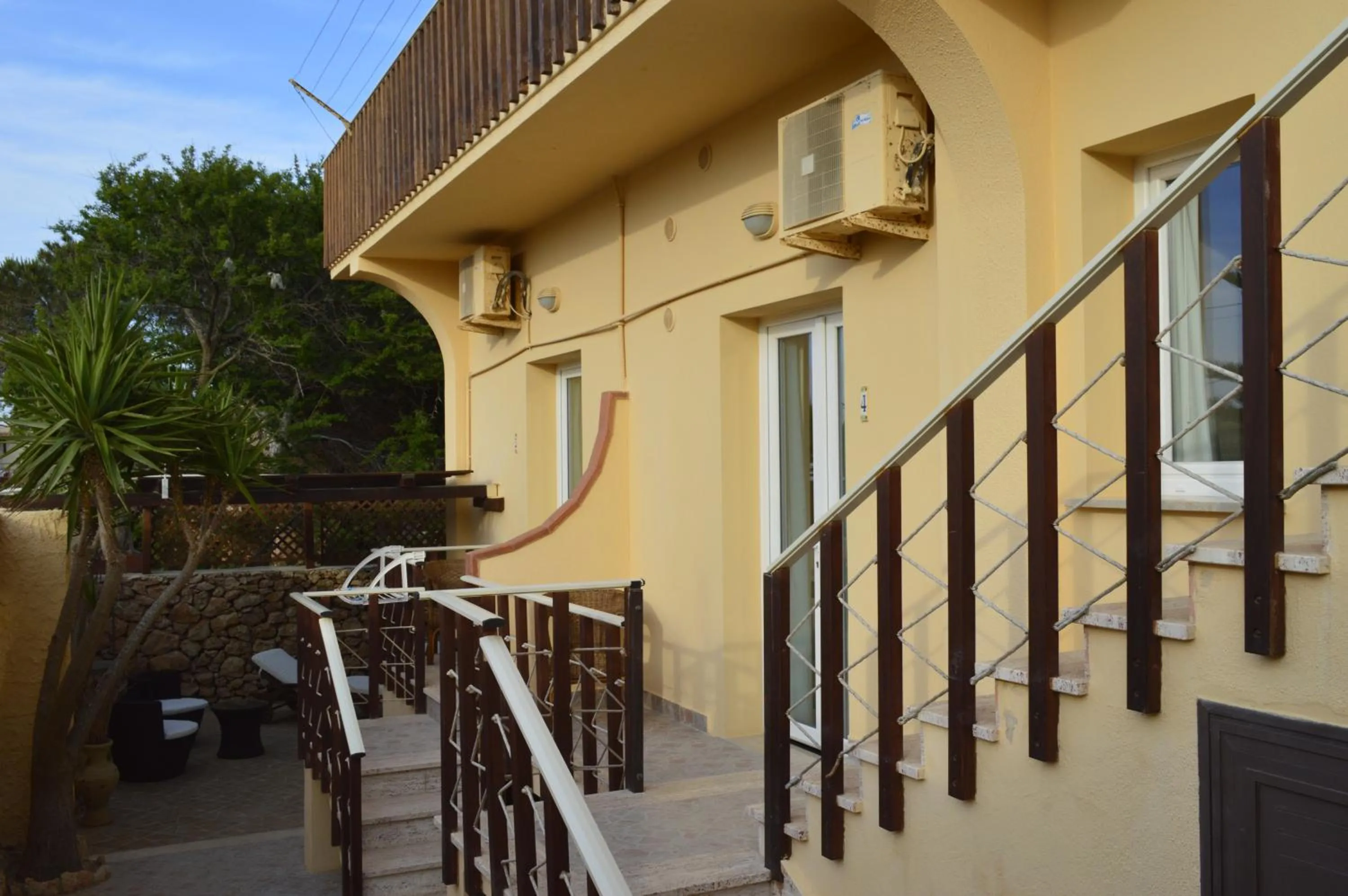 Patio in Le Anfore Hotel - Lampedusa