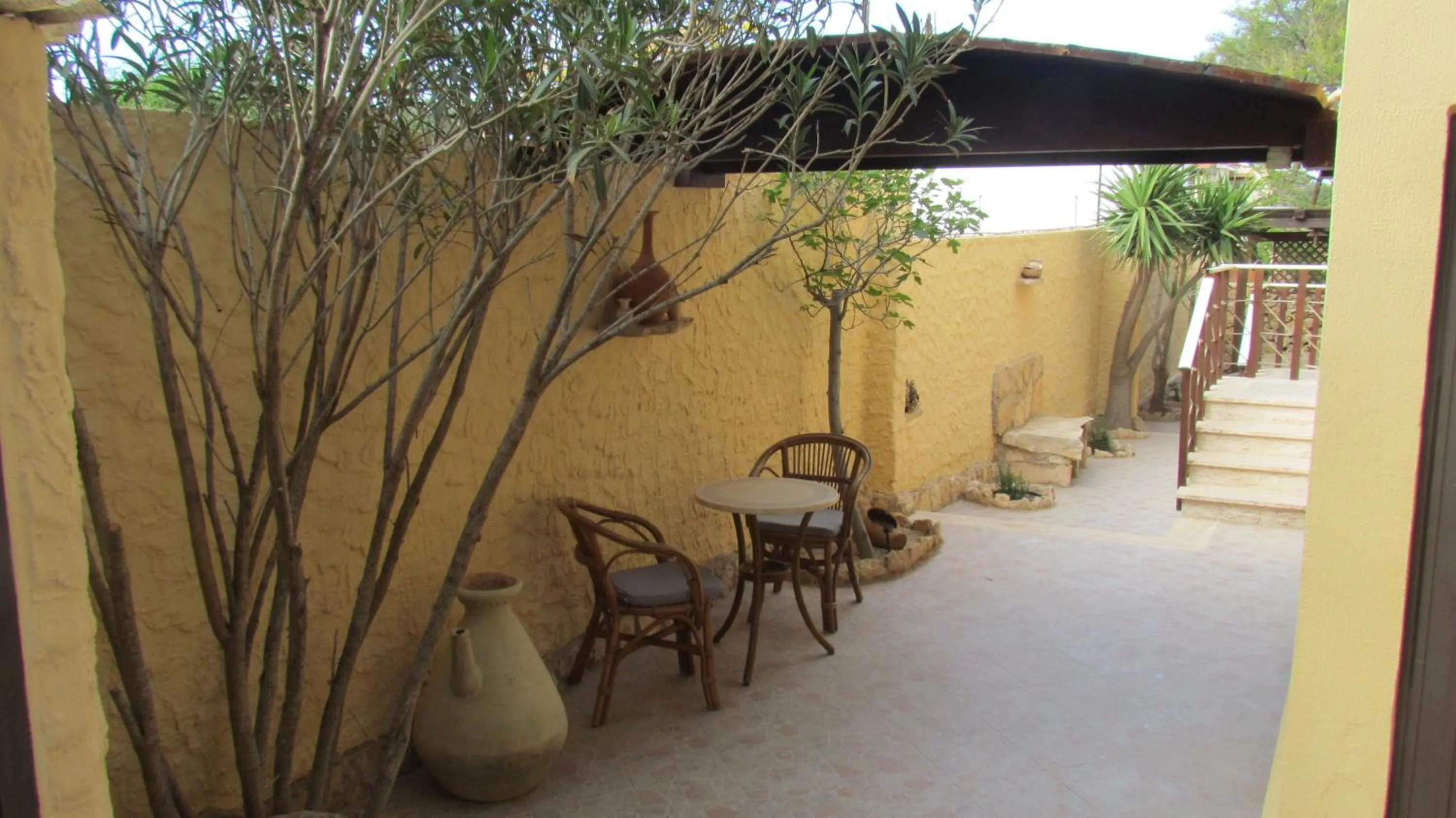 Patio in Le Anfore Hotel - Lampedusa