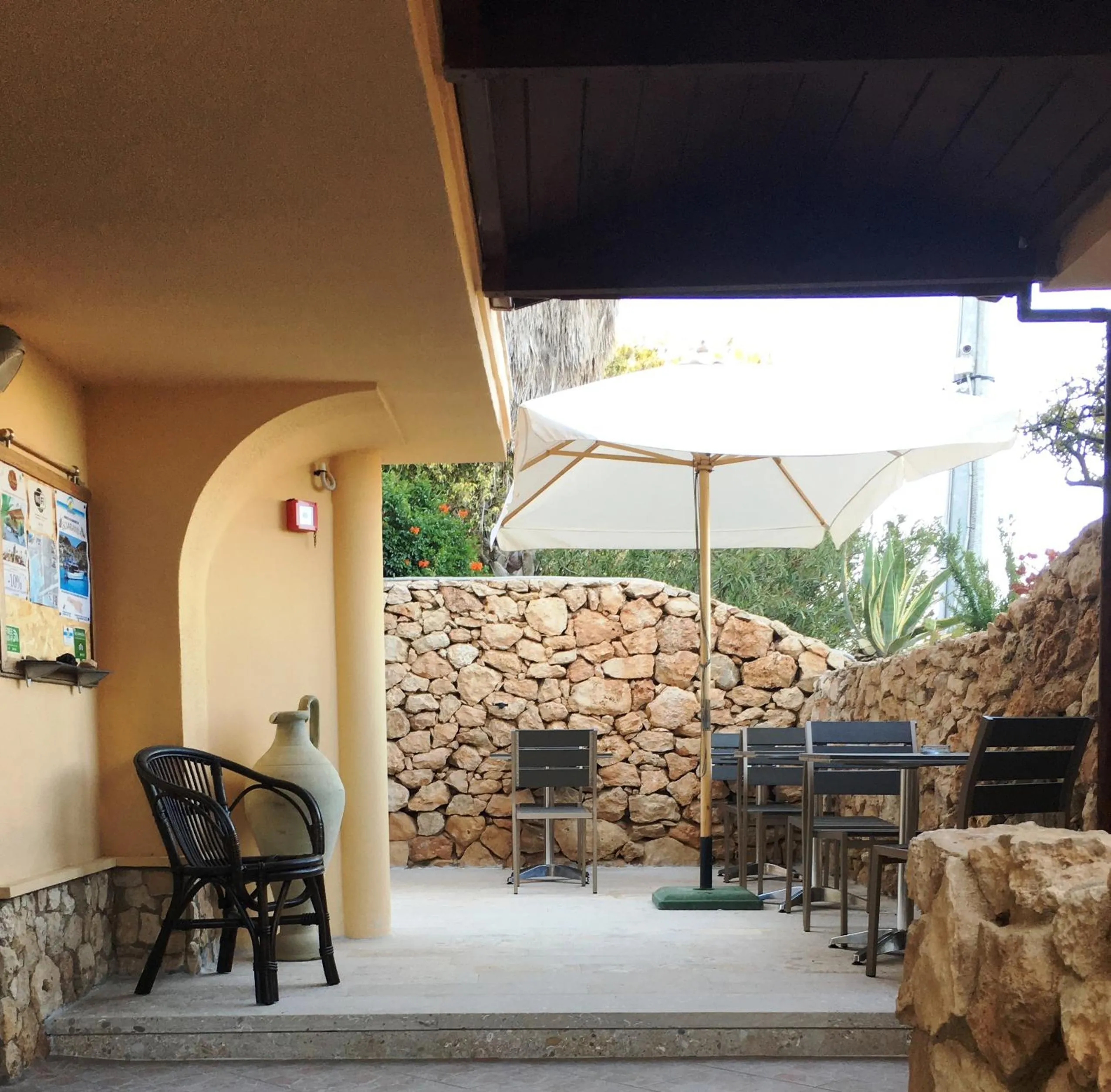 Buffet breakfast in Le Anfore Hotel - Lampedusa