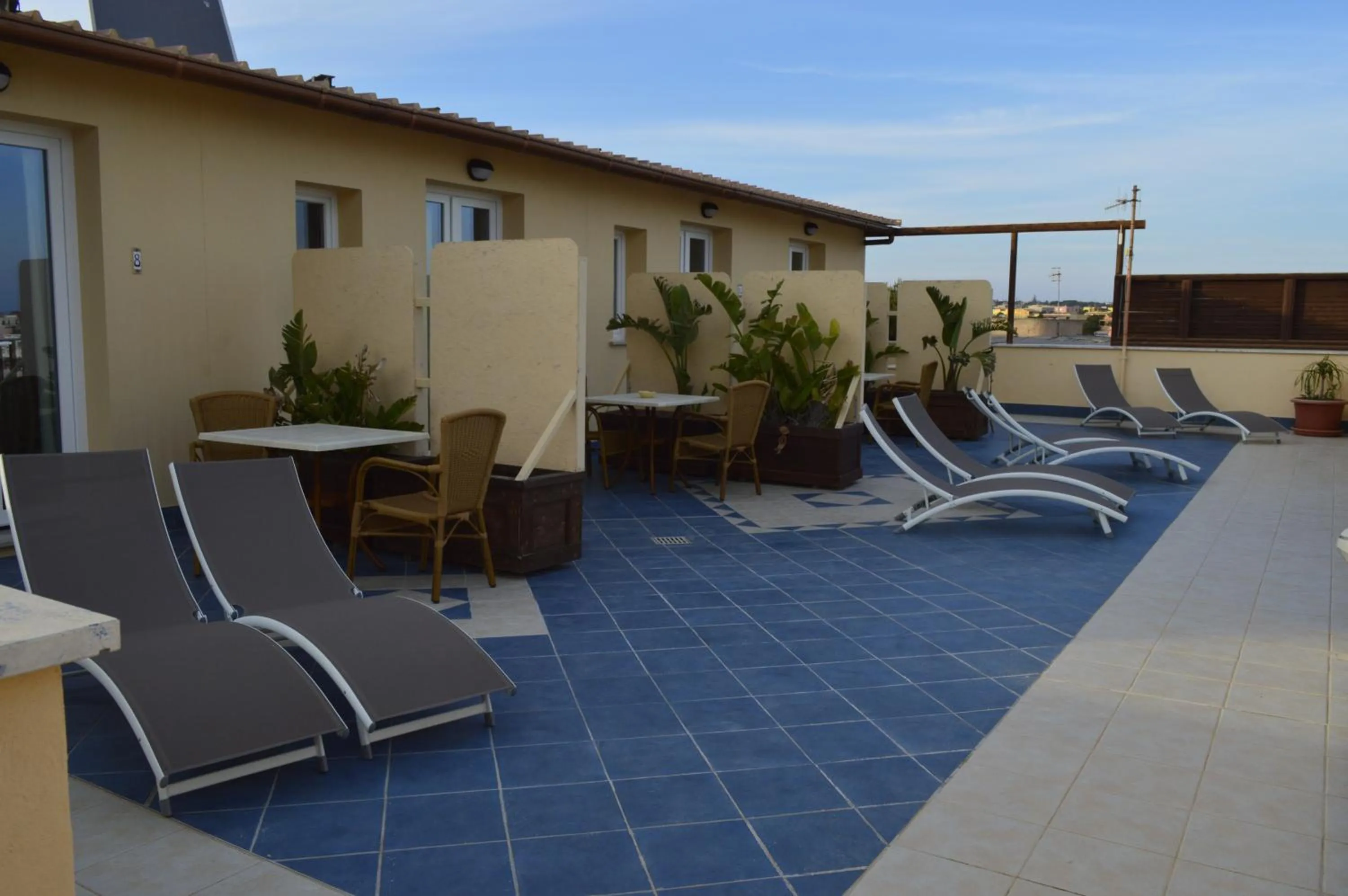 Balcony/Terrace in Le Anfore Hotel - Lampedusa