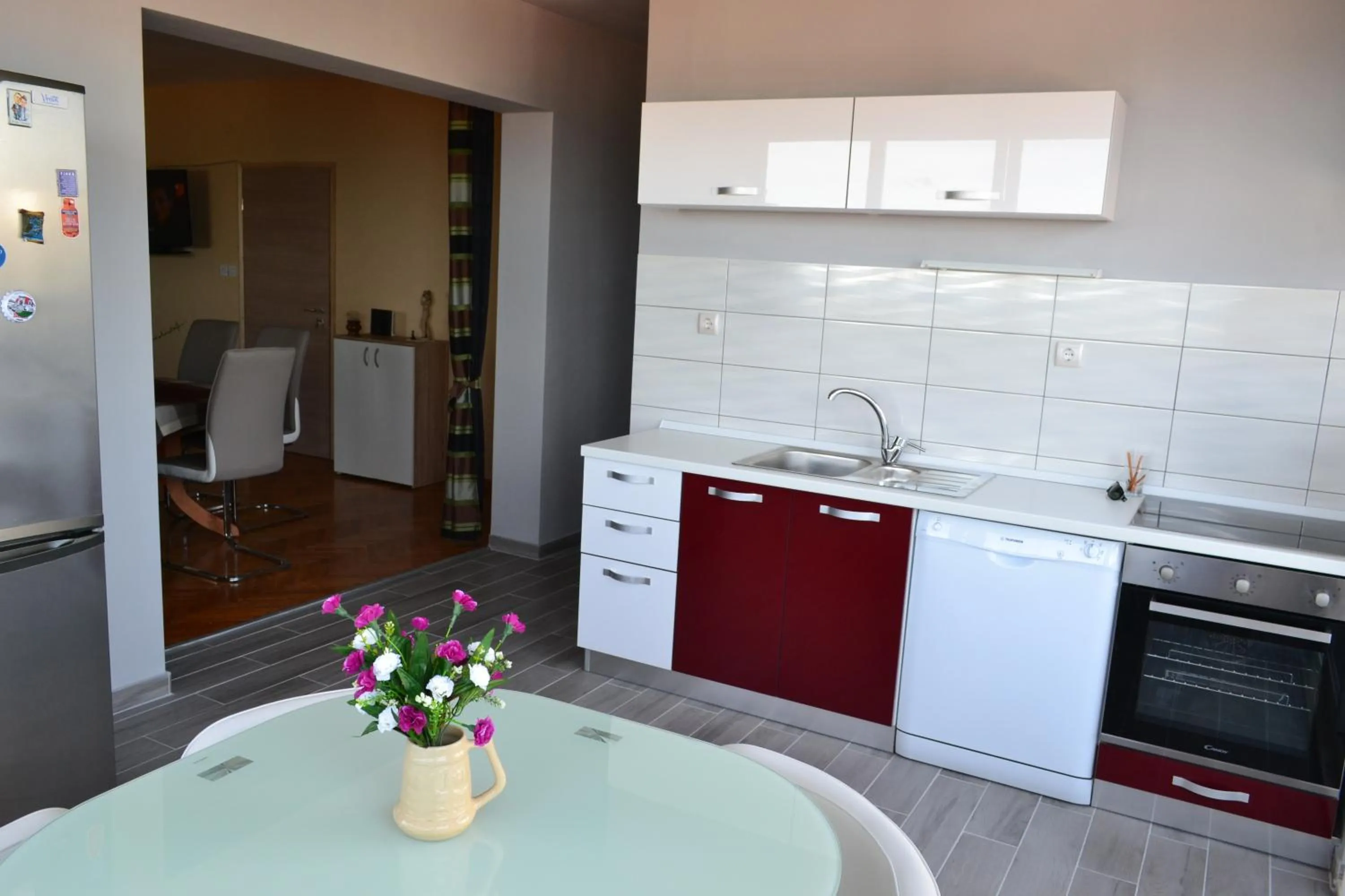 Kitchen or kitchenette in Apartments Kike&Ana