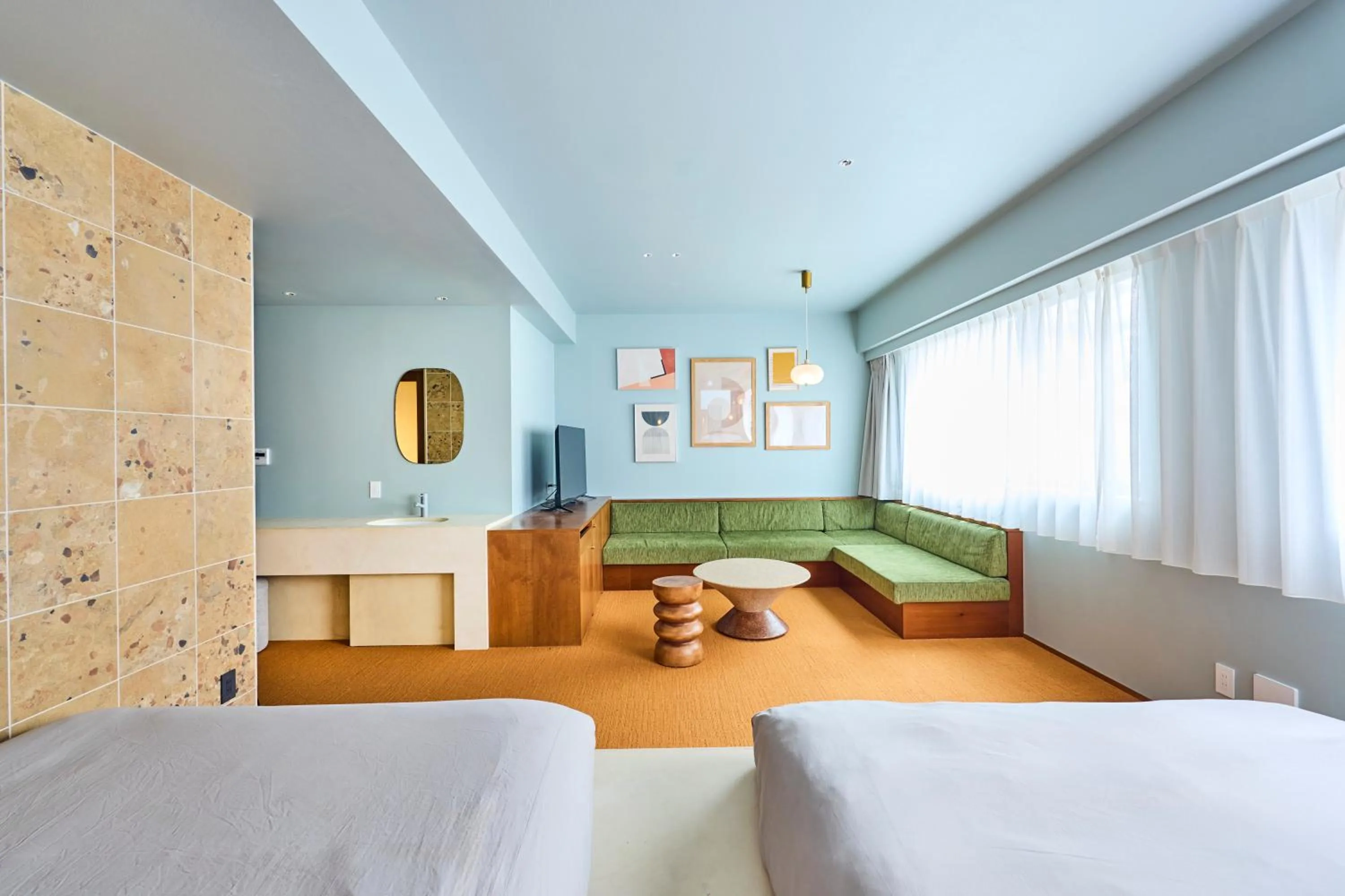 Photo of the whole room, Bed in Hotel Vintage Tokyo Meguro Fudomae