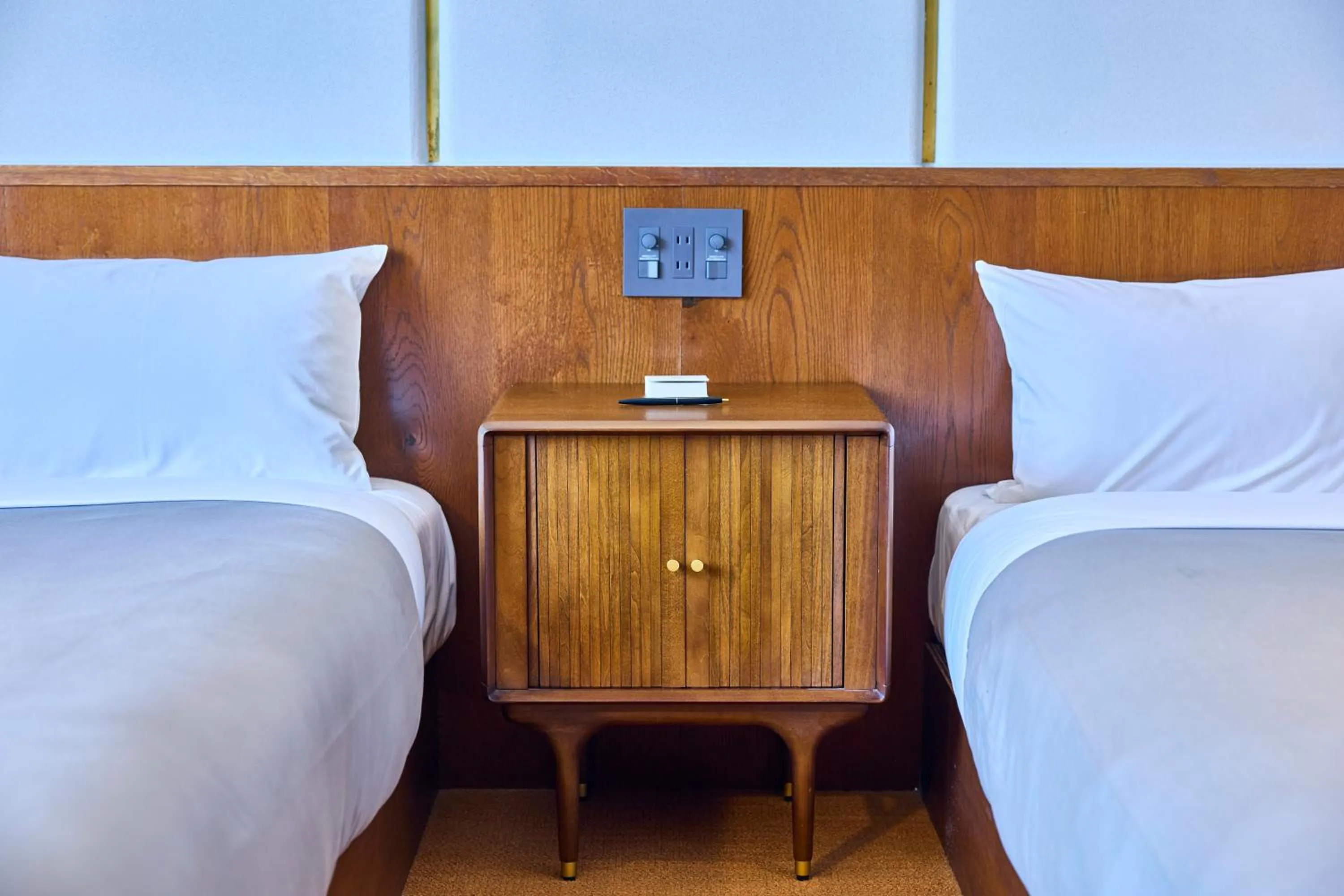 Bed in Hotel Vintage Tokyo Meguro Fudomae