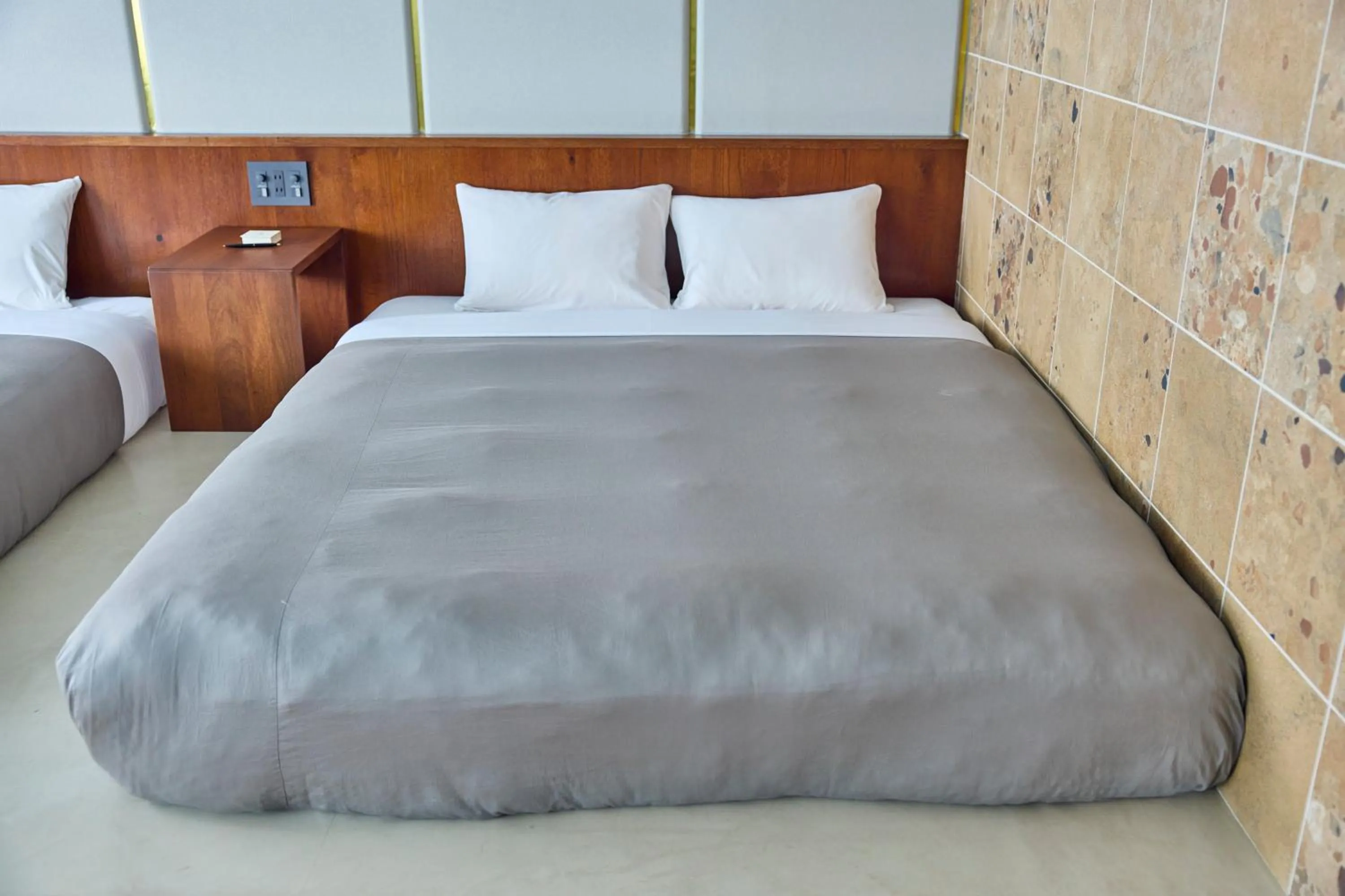 Bed in Hotel Vintage Tokyo Meguro Fudomae