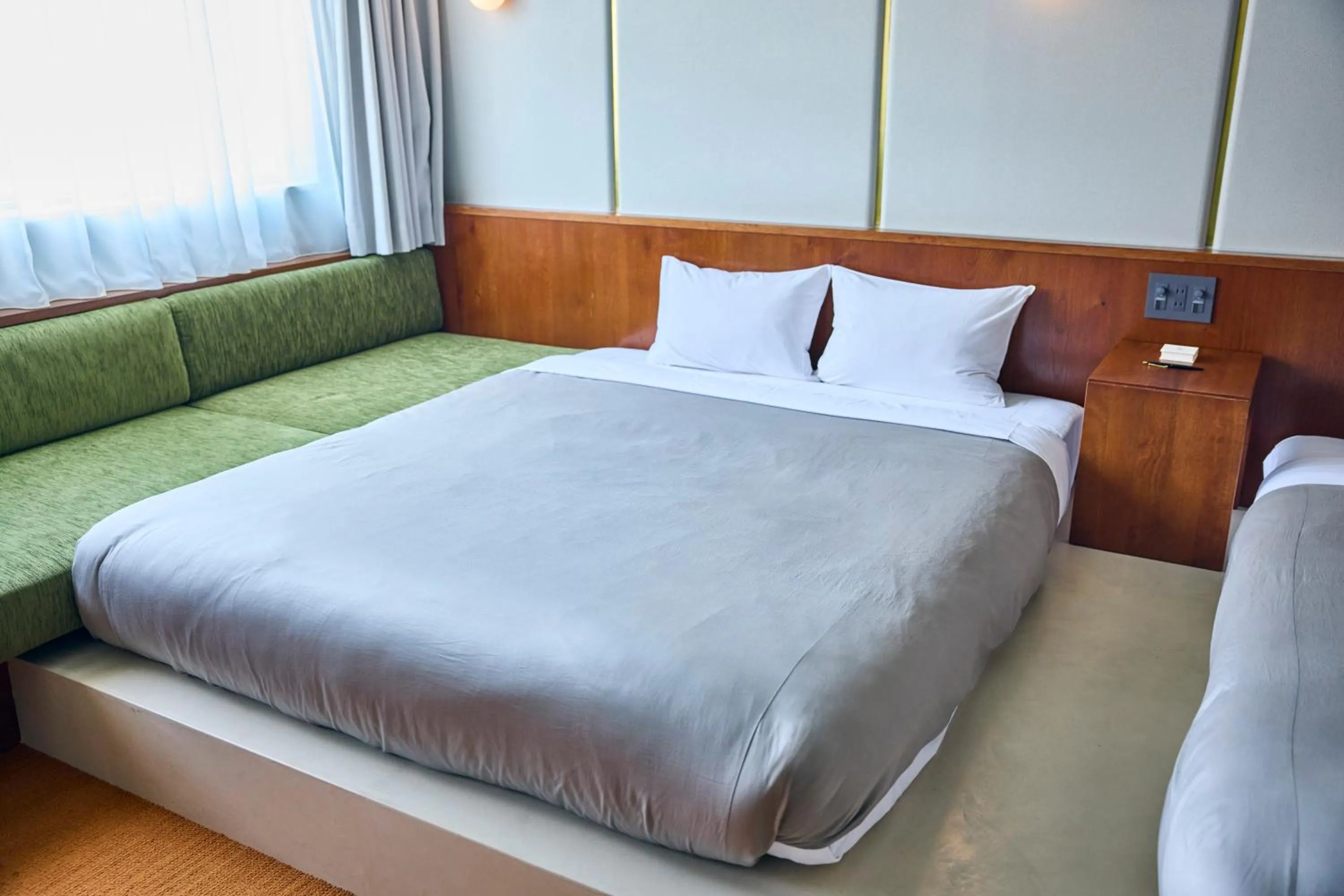 Bed in Hotel Vintage Tokyo Meguro Fudomae