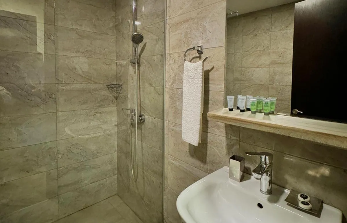 Bathroom in Reikartz City Tbilisi Hotel