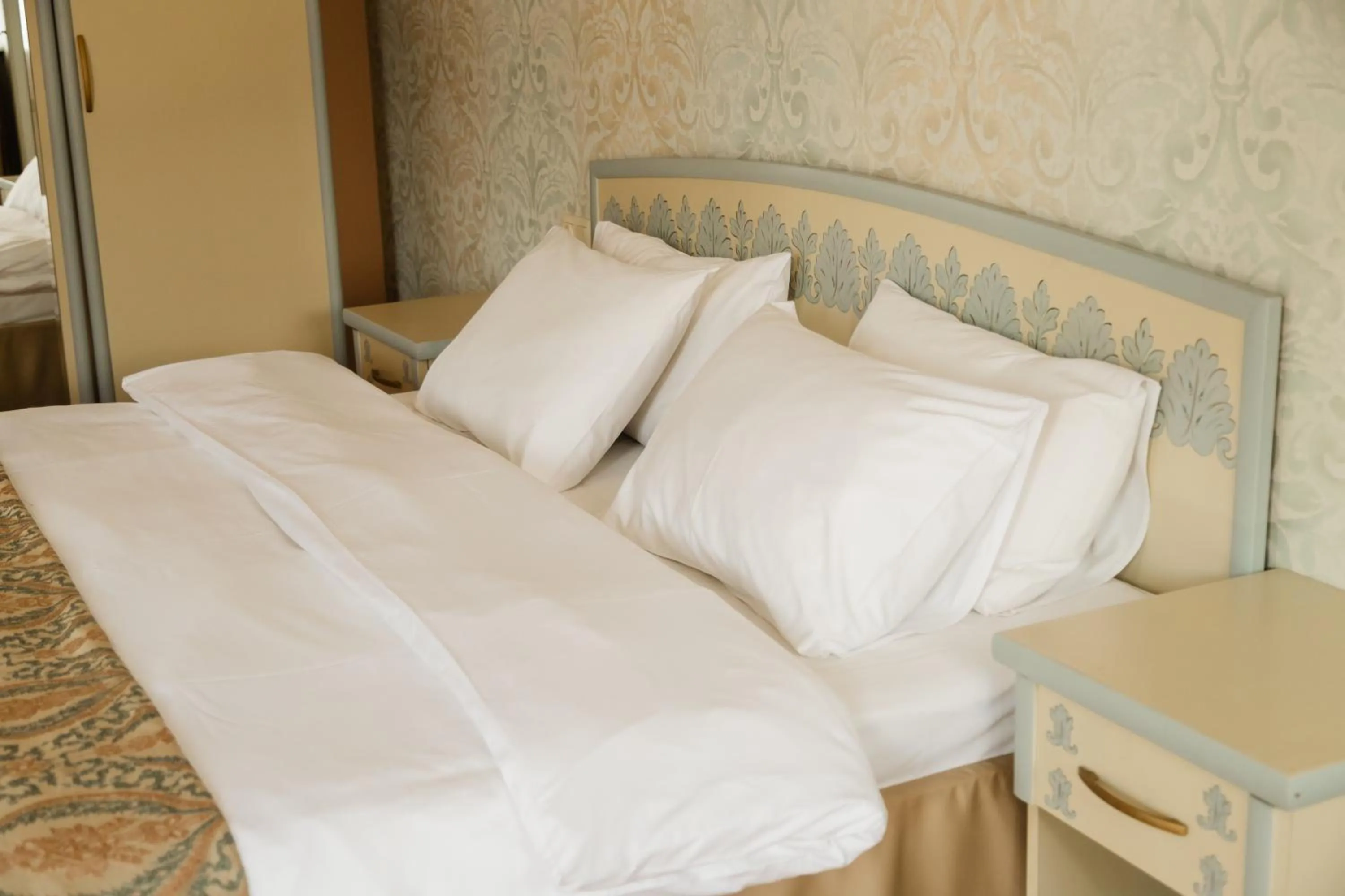 Bed in Reikartz City Tbilisi Hotel