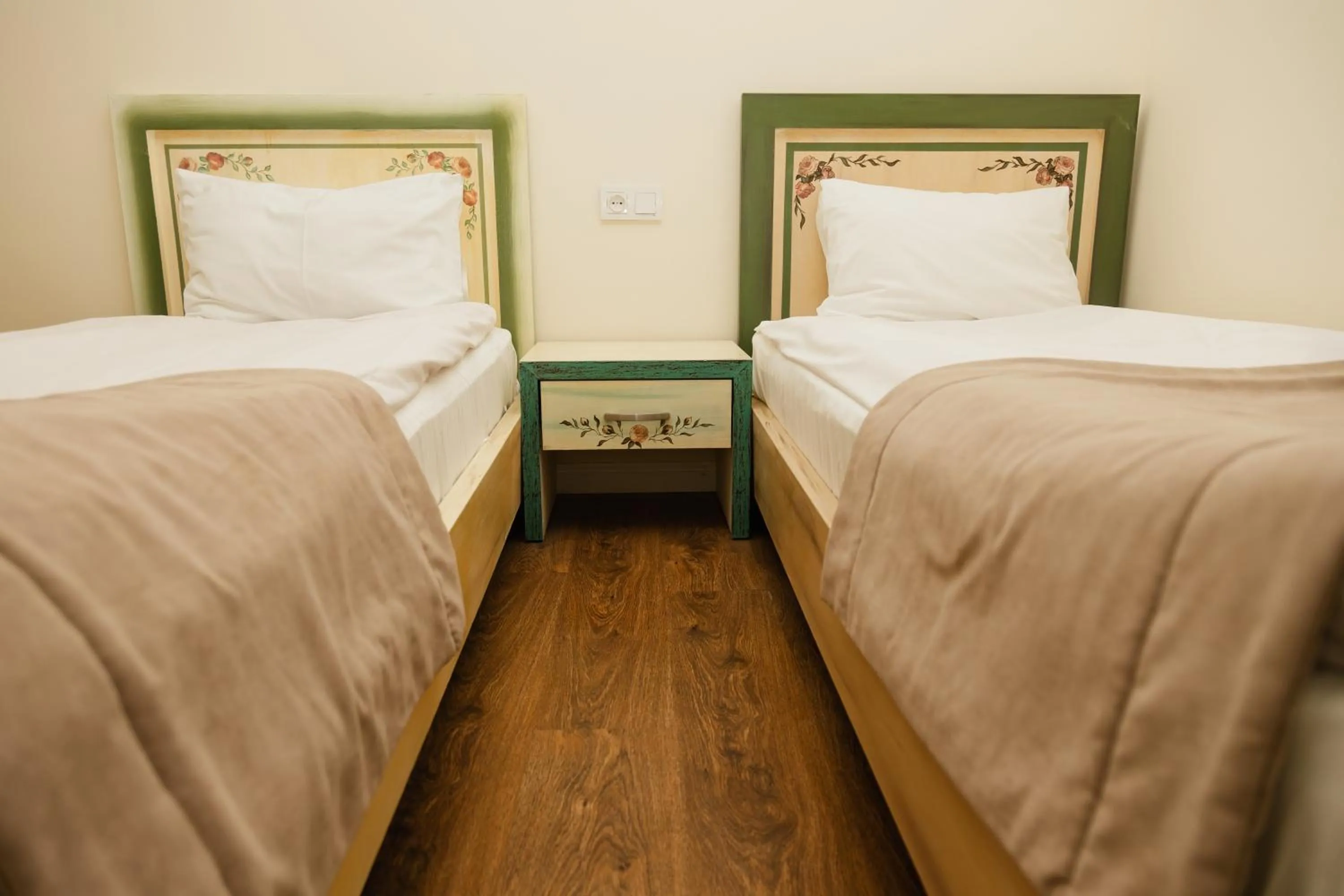 Bed in Reikartz City Tbilisi Hotel