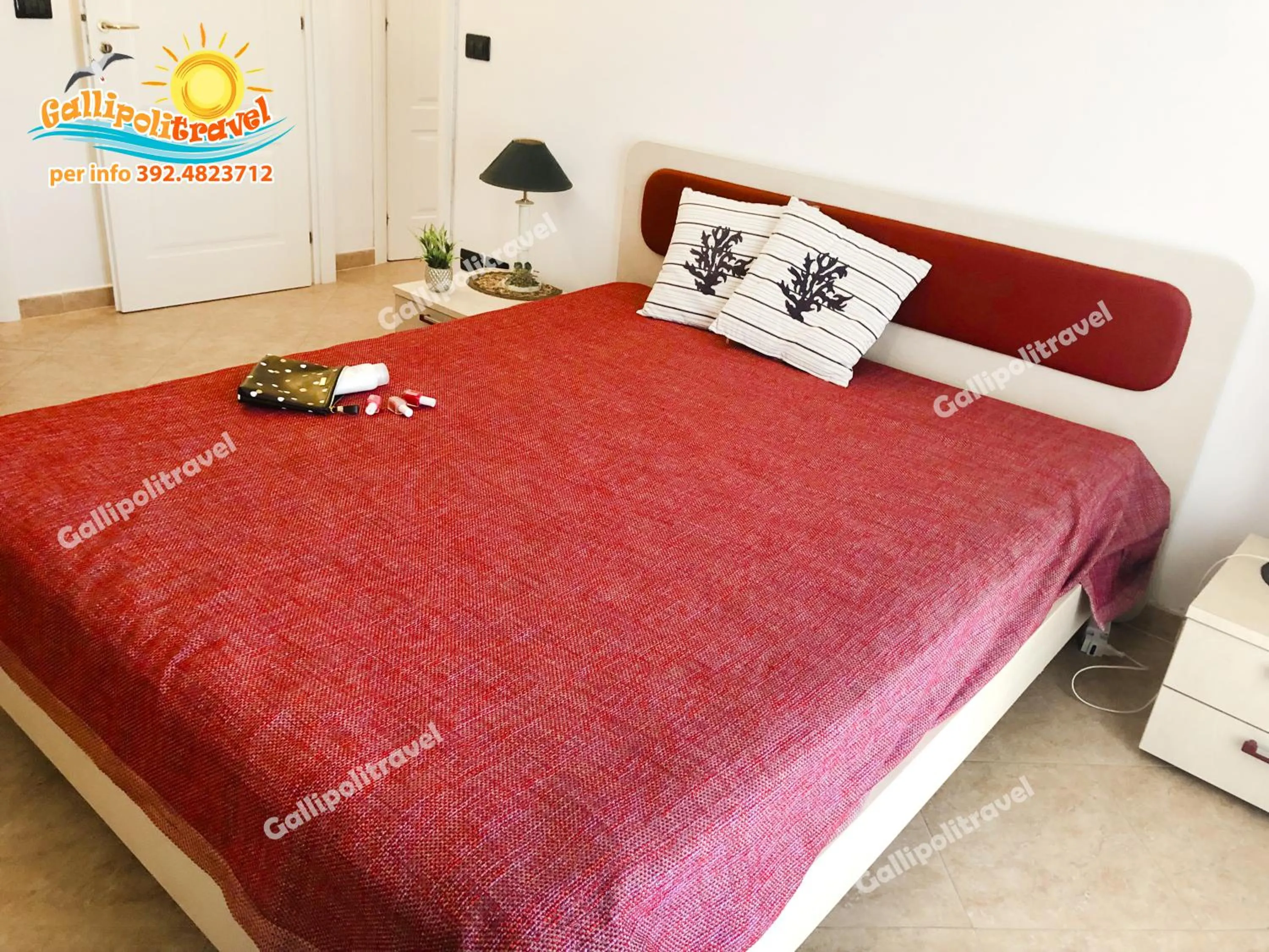 Bed in Rosa Virginia Apartment