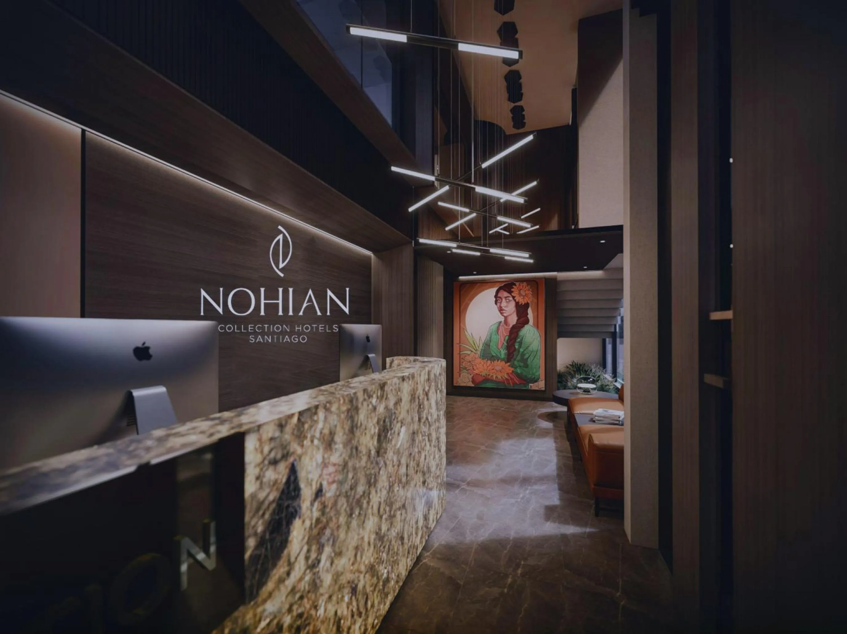 Lobby or reception in Nohian Collection Hotels