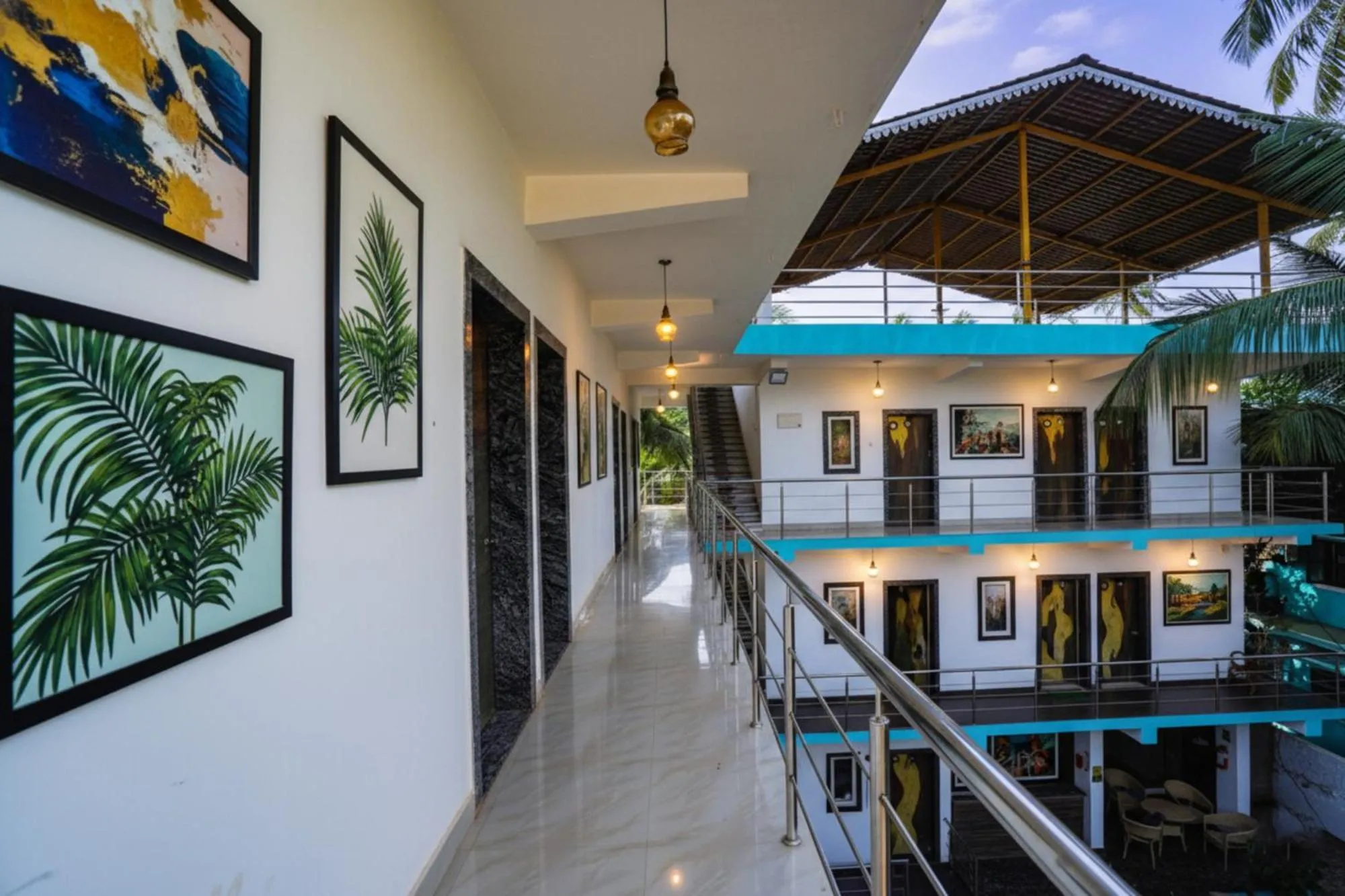 Lobby or reception in FabHotel Luminous Beach Resort - Nr Morjim Beach