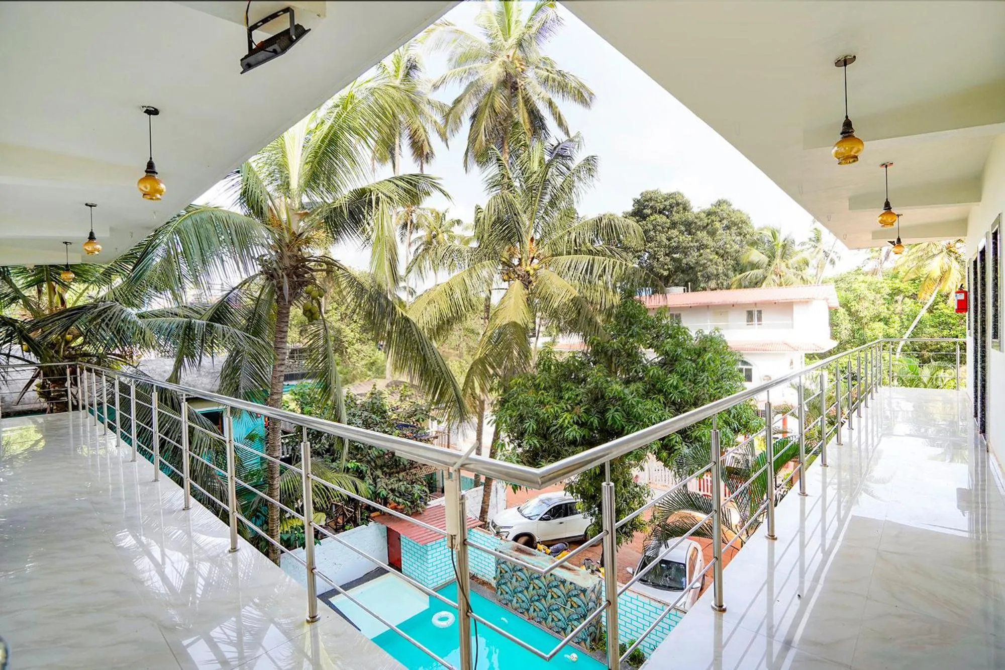 Balcony/Terrace in FabHotel Luminous Beach Resort - Nr Morjim Beach