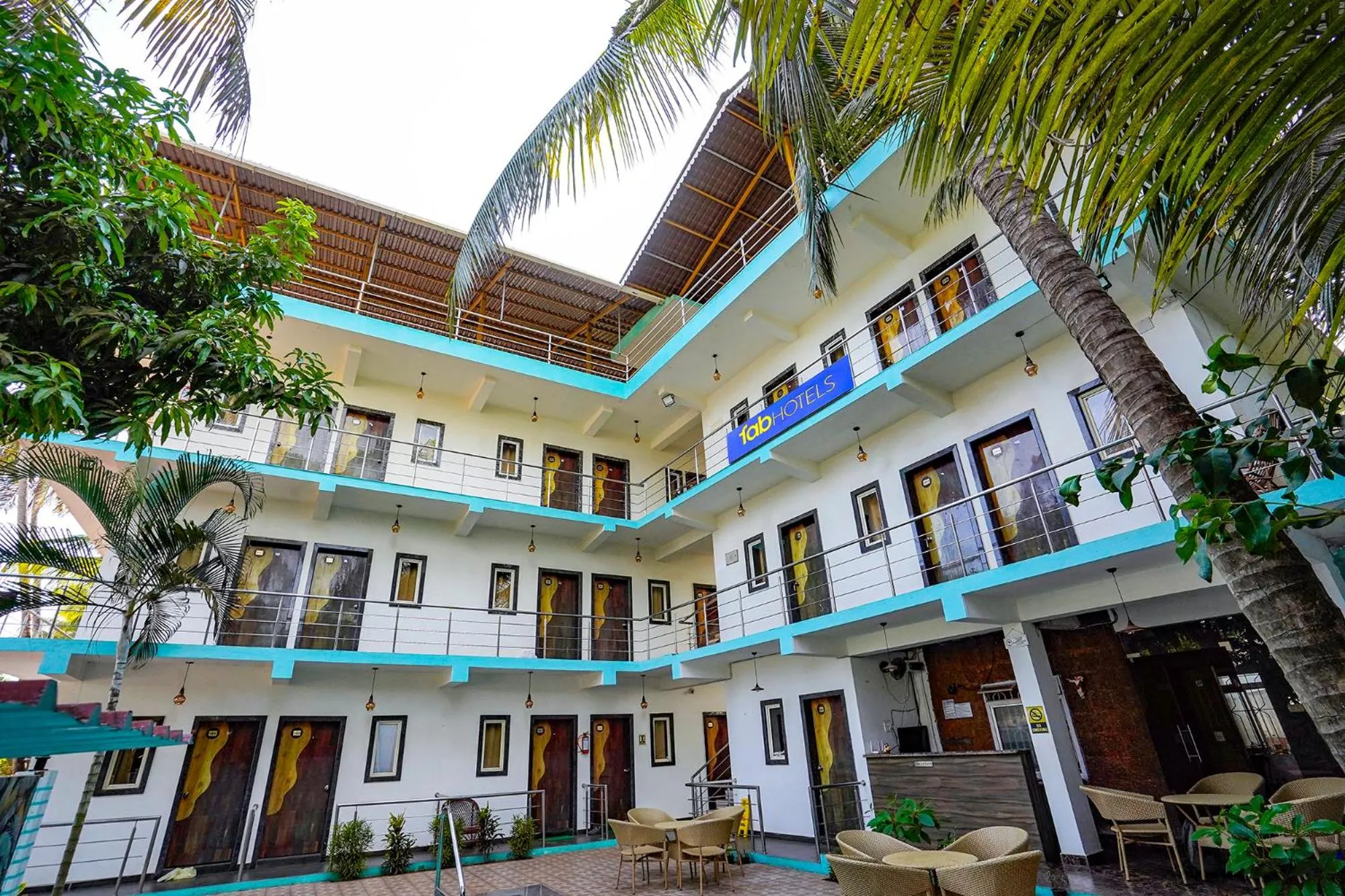 Facade/entrance in FabHotel Luminous Beach Resort - Nr Morjim Beach