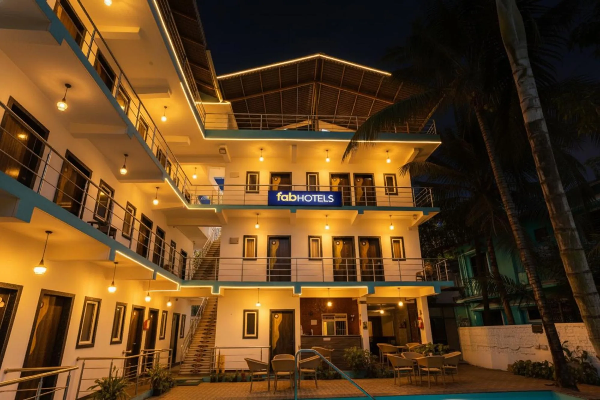 Property building in FabHotel Luminous Beach Resort - Nr Morjim Beach