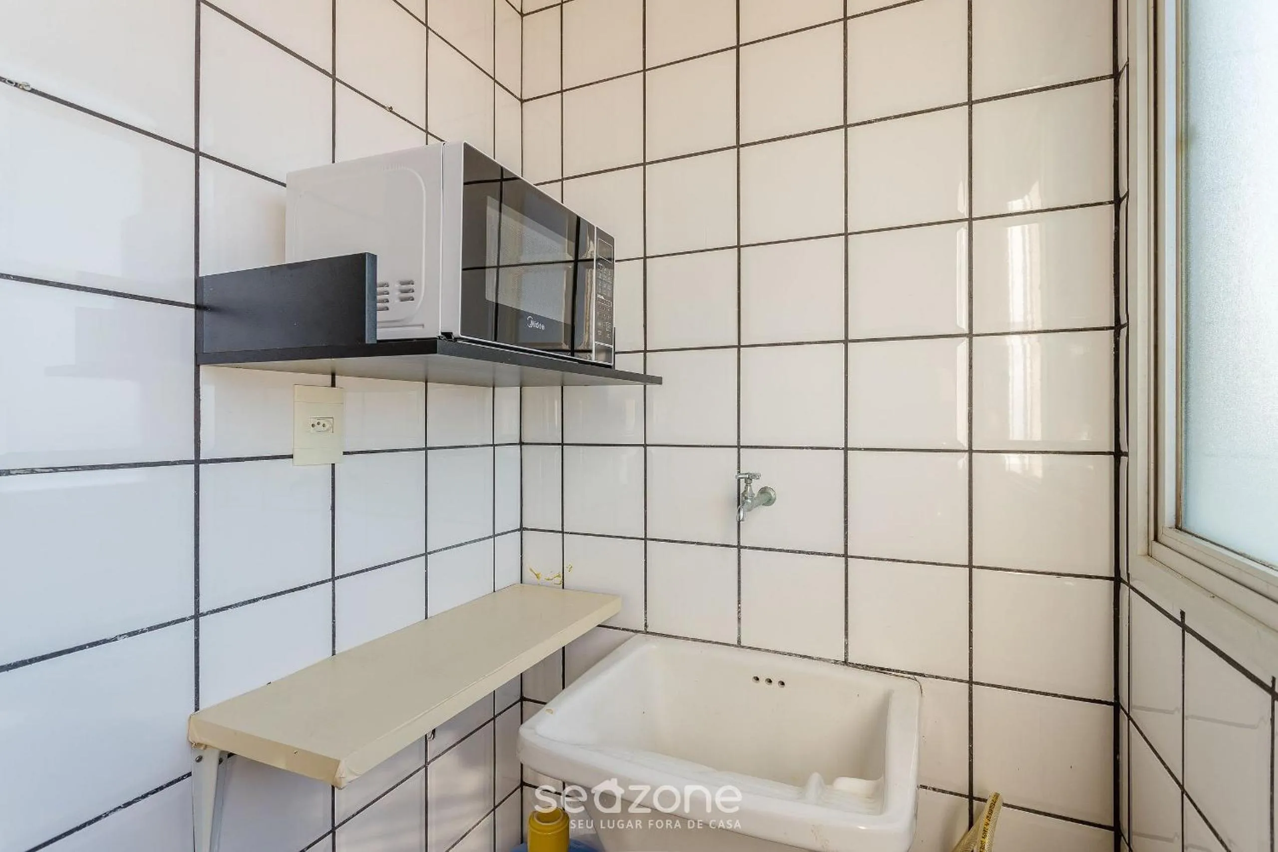 Area and facilities in Apartamentos a 160m da Praia em Guarapari - PVEs