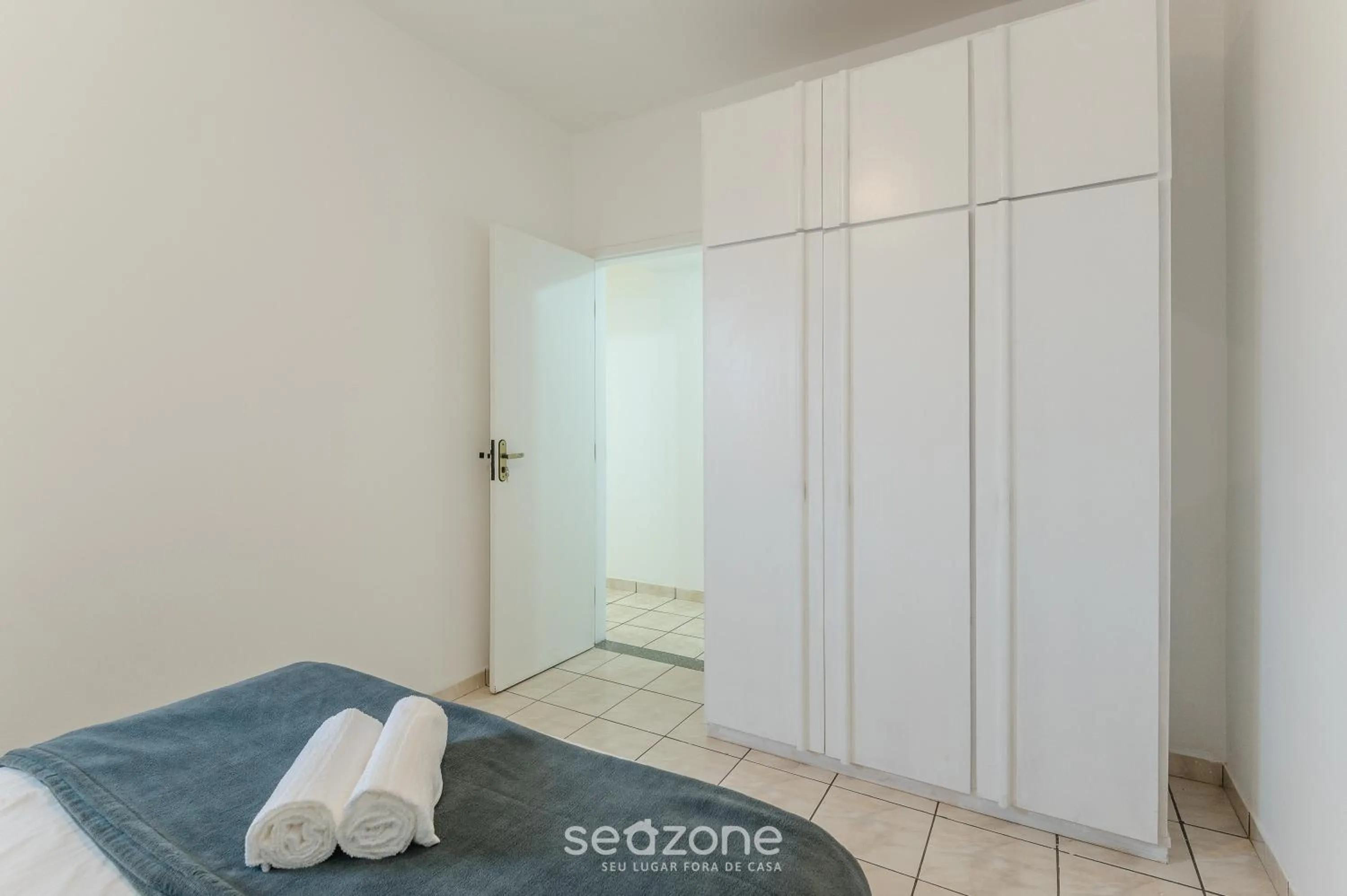 Bed in Apartamentos a 160m da Praia em Guarapari - PVEs