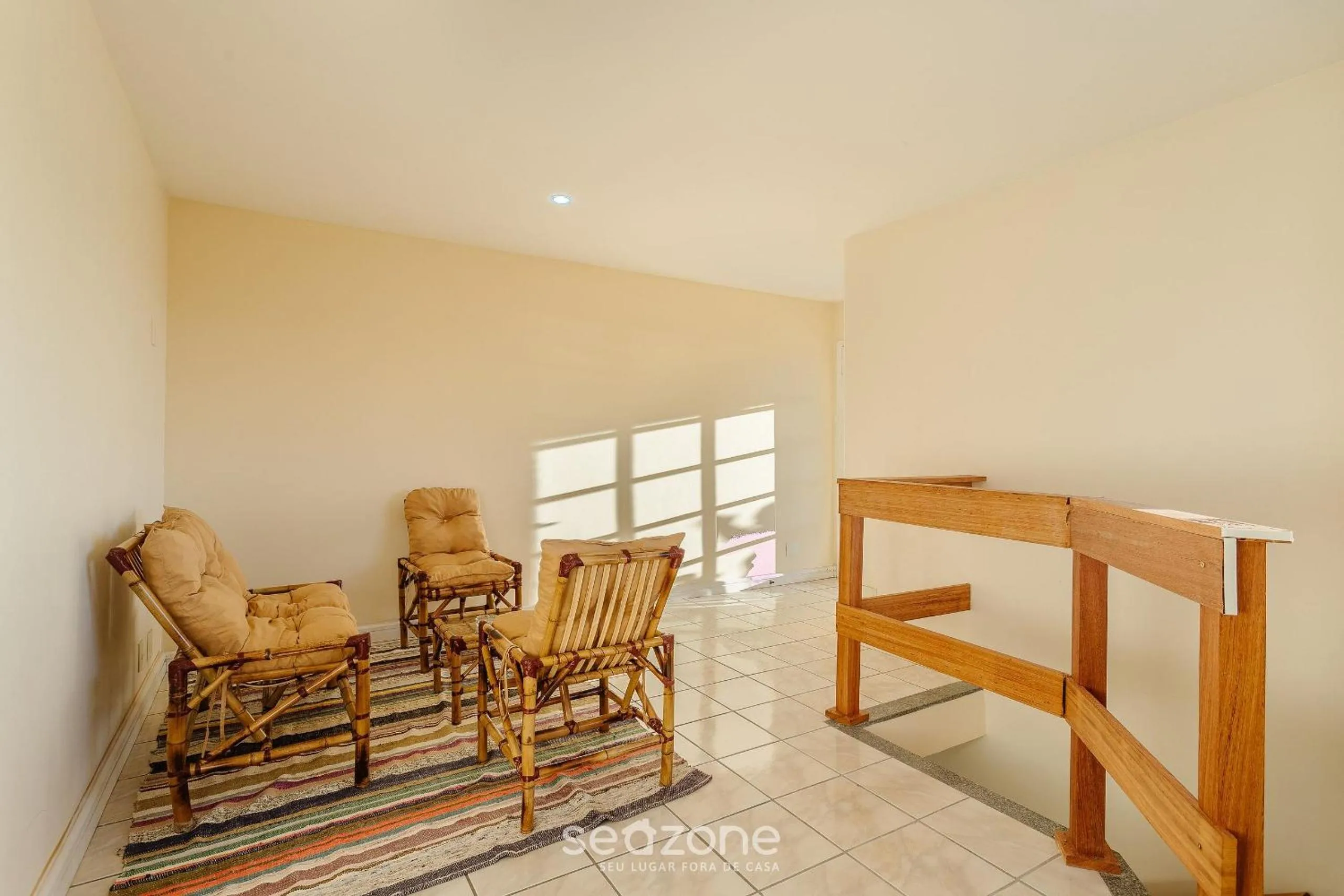 Seating area in Apartamentos a 160m da Praia em Guarapari - PVEs
