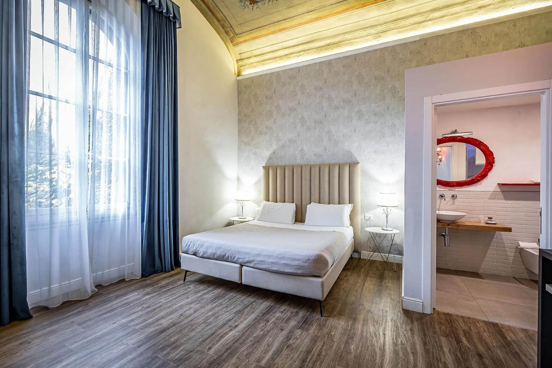 Garden view, Bed in La Torre del Cestello - Residenza d'epoca