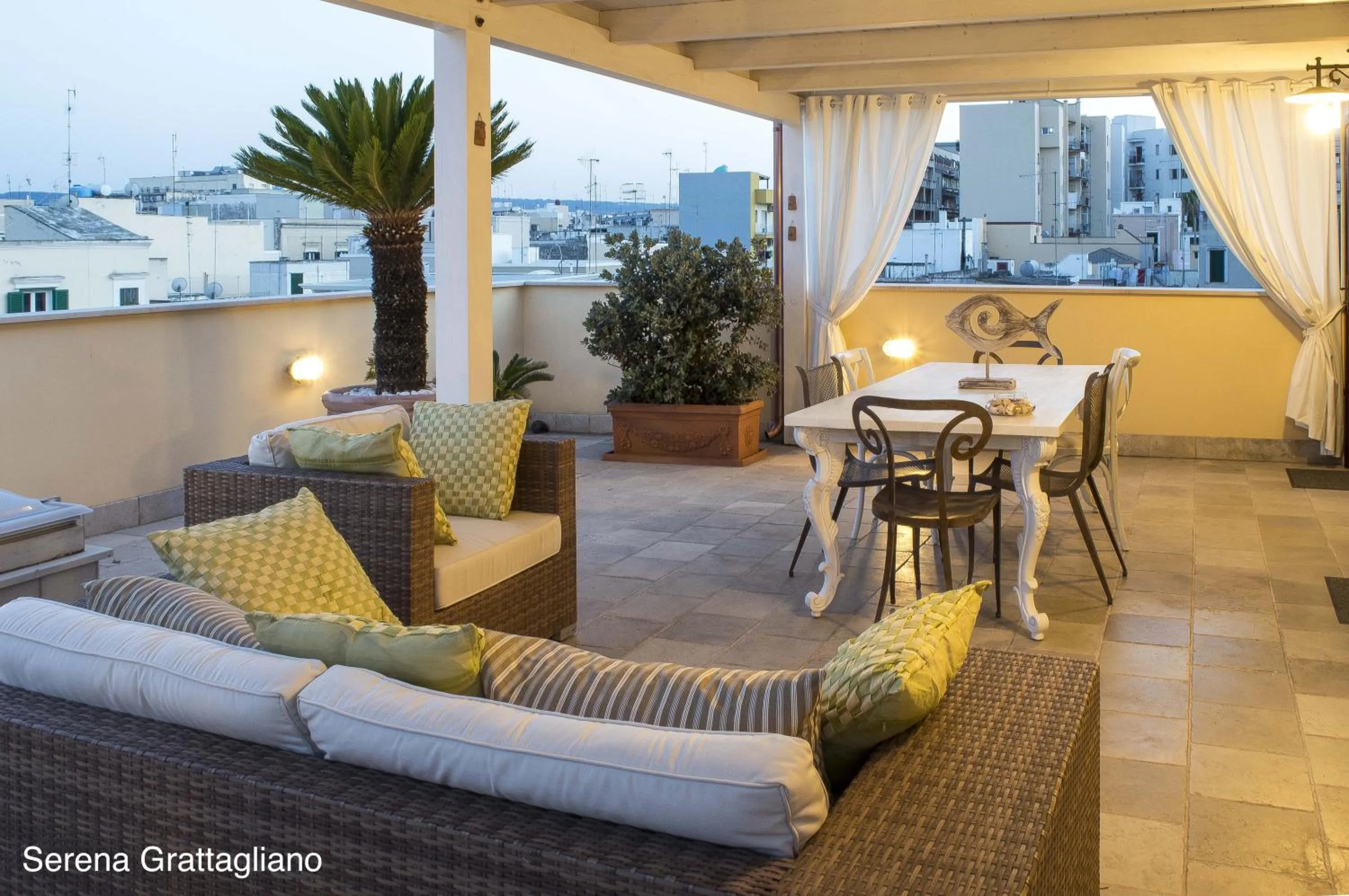 Balcony/Terrace in Palazzina Cavour