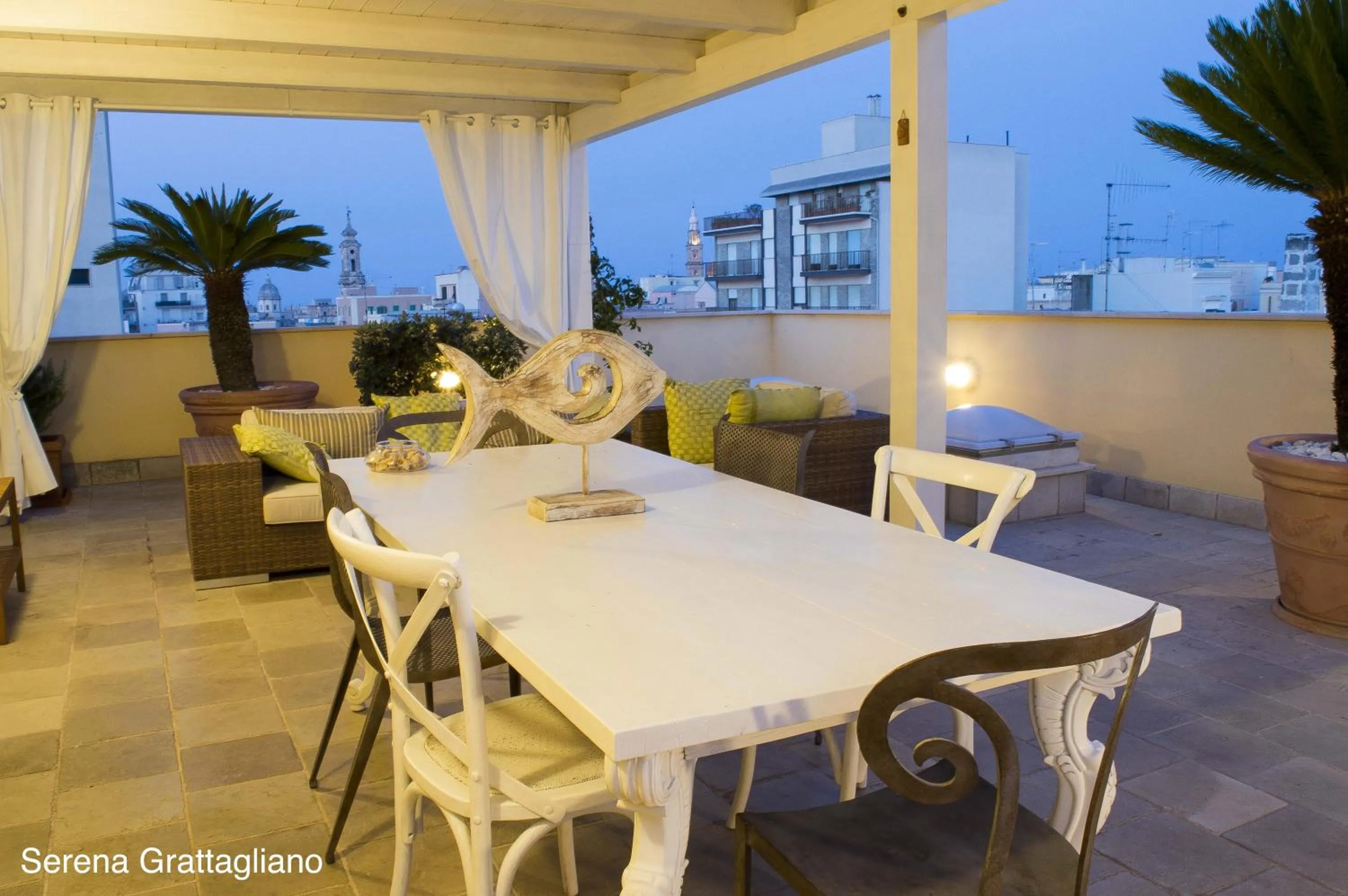 Balcony/Terrace in Palazzina Cavour