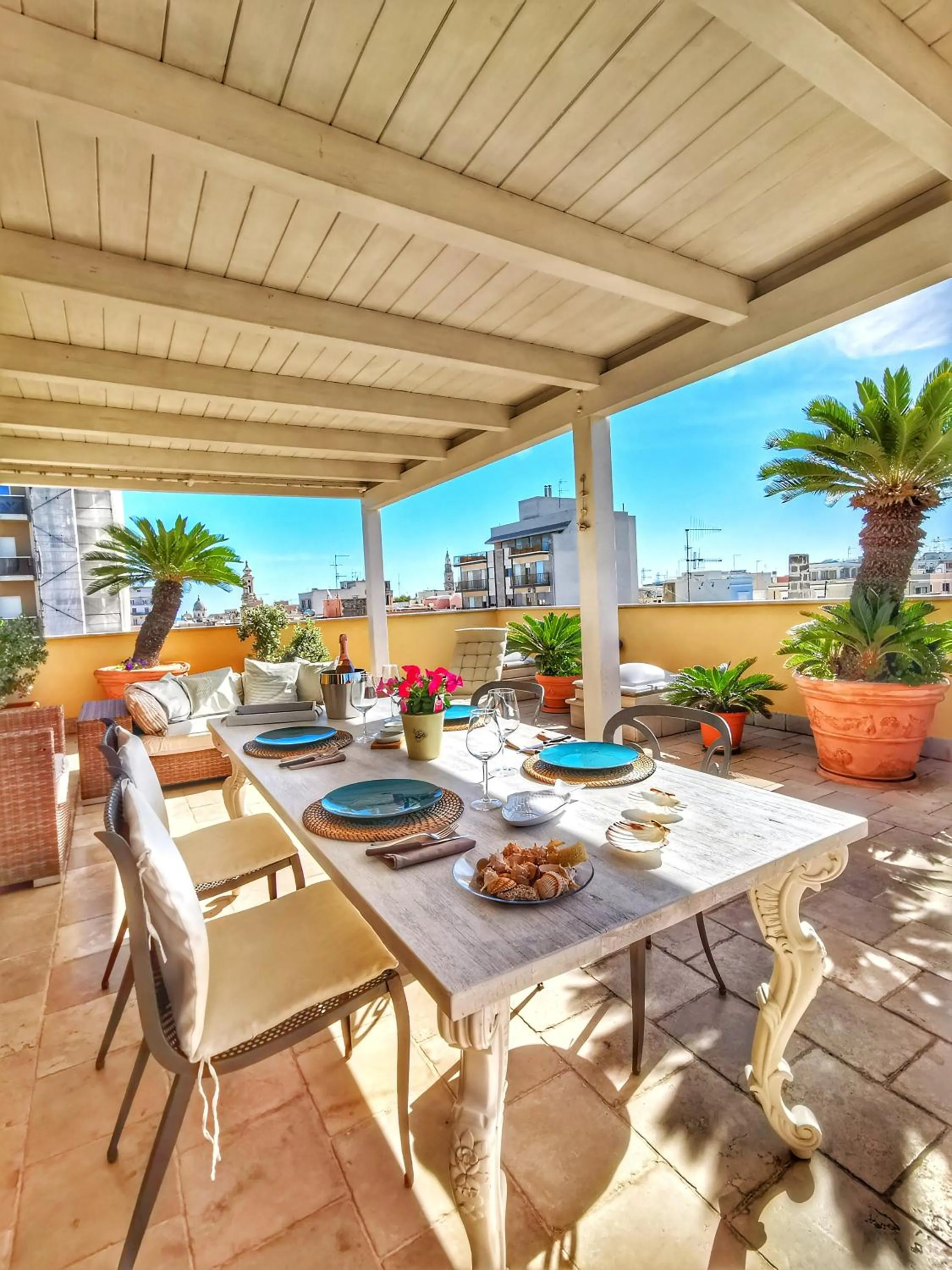 Balcony/Terrace in Palazzina Cavour