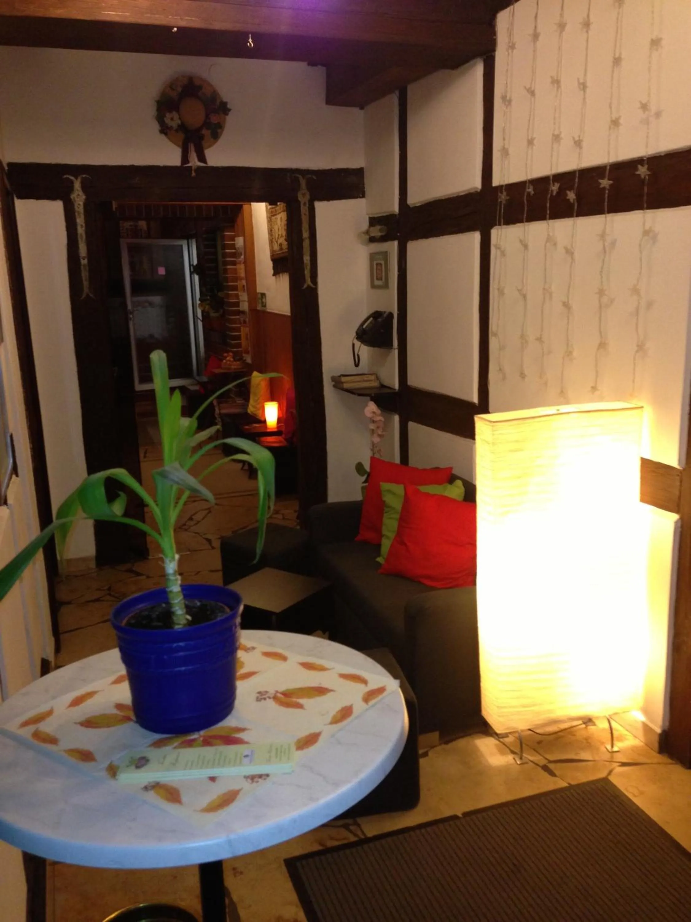 Decorative detail in Hotel Cafe Lieb