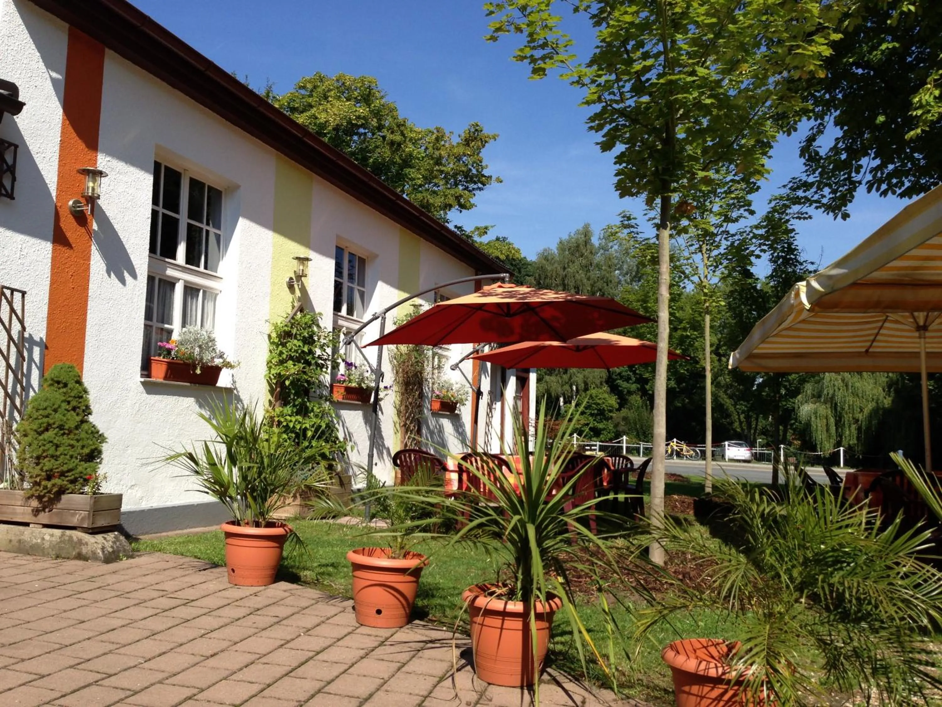 Garden in Hotel Cafe Lieb