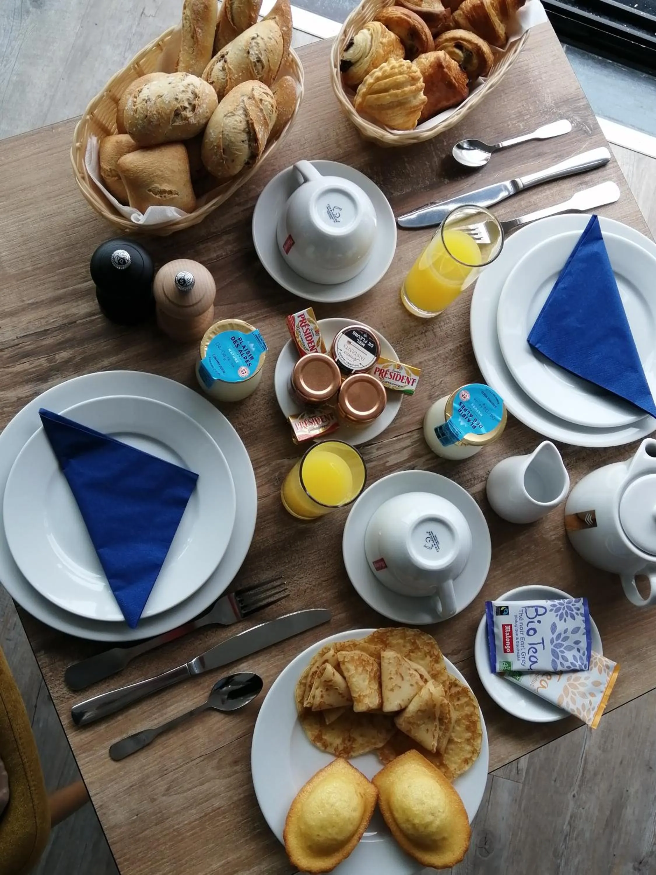 Breakfast in Résidence Cap Winston