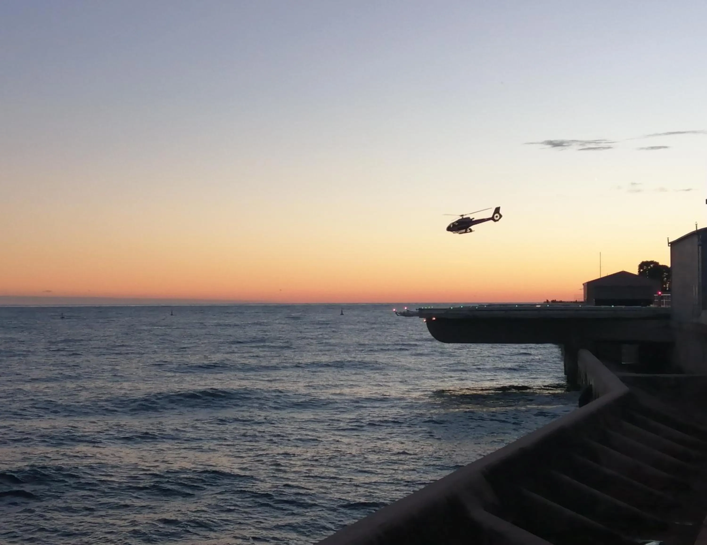 Sunset in Résidence Cap Winston