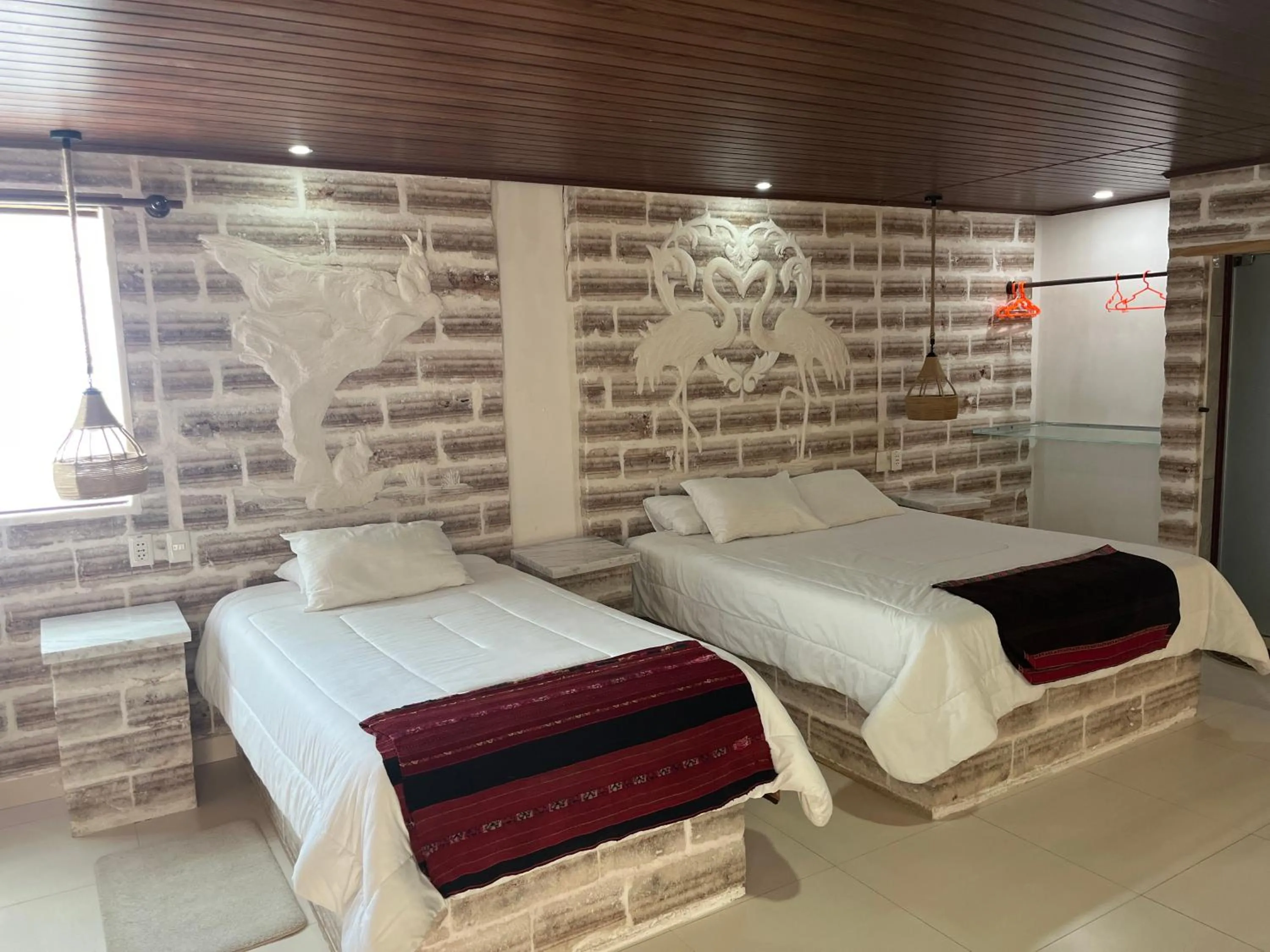 Bed in Casa de Sal - Salt Hotel