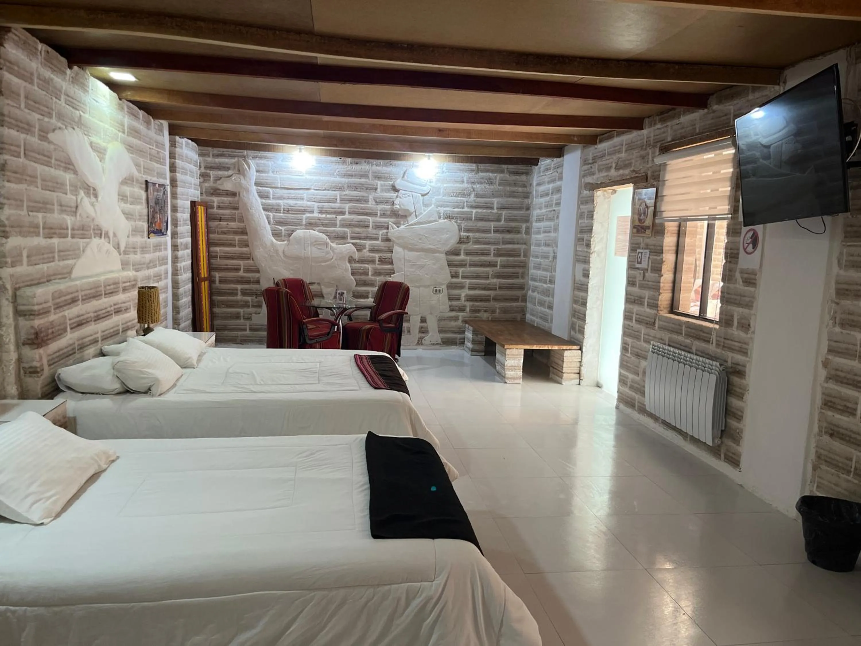 Bed in Casa de Sal - Salt Hotel