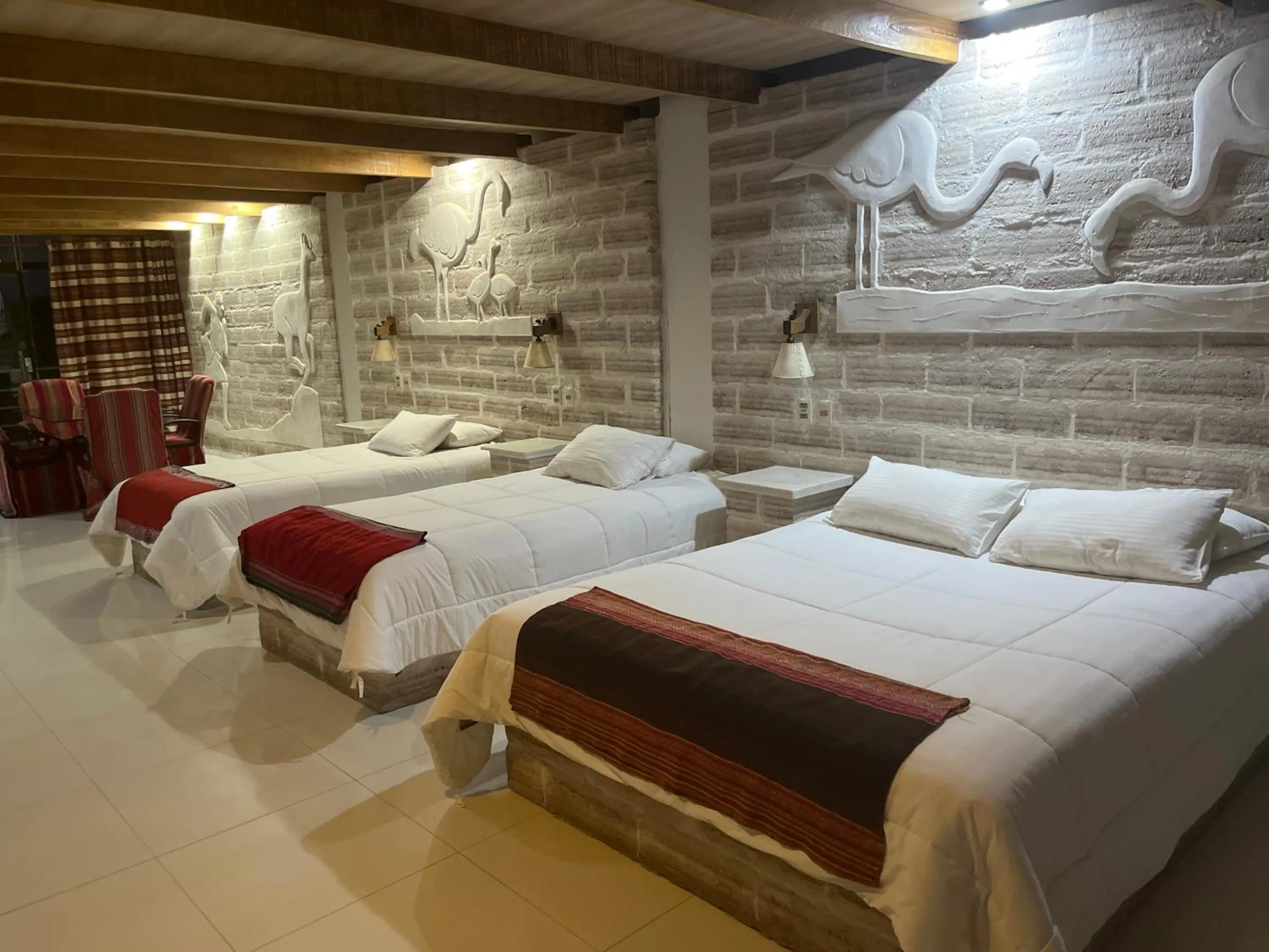 Bed in Casa de Sal - Salt Hotel