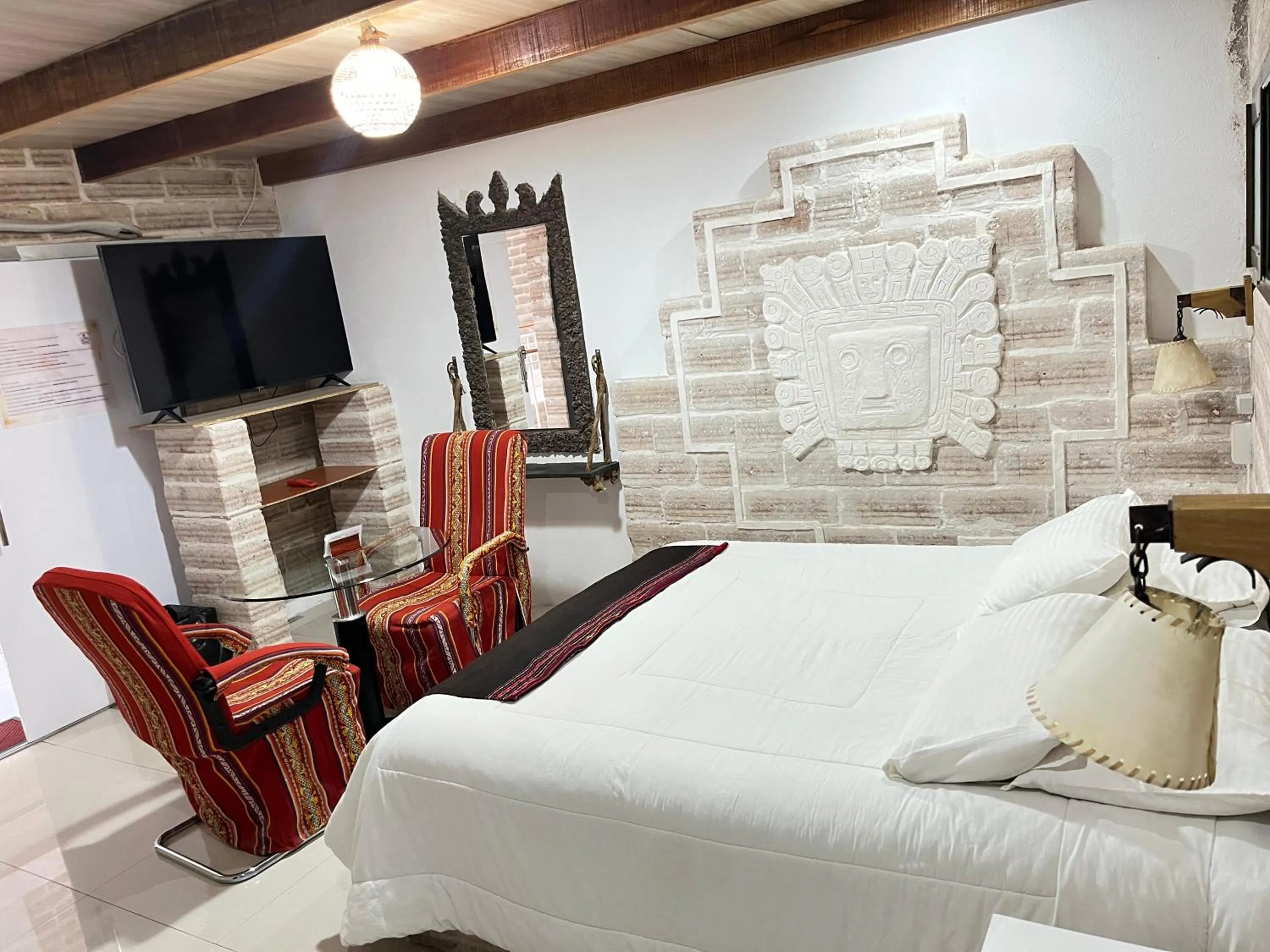 Bed in Casa de Sal - Salt Hotel