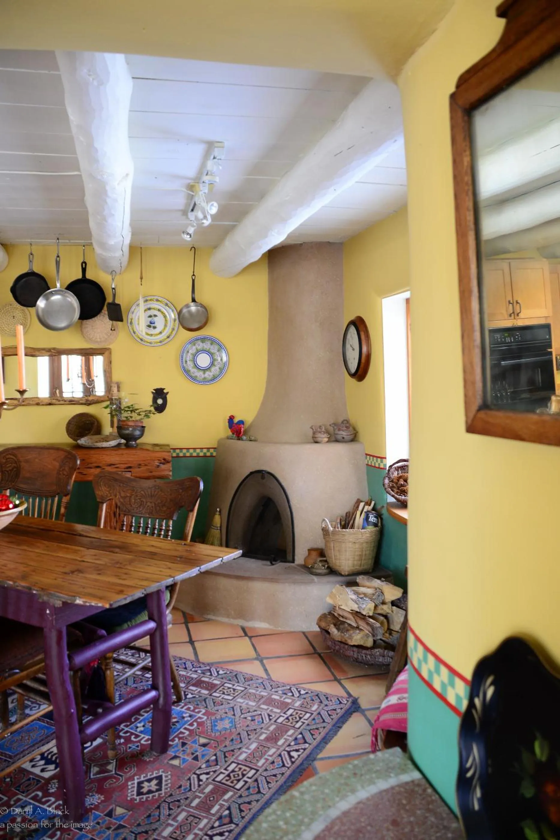 Dining area in Casa Gallina - An Artisan Inn