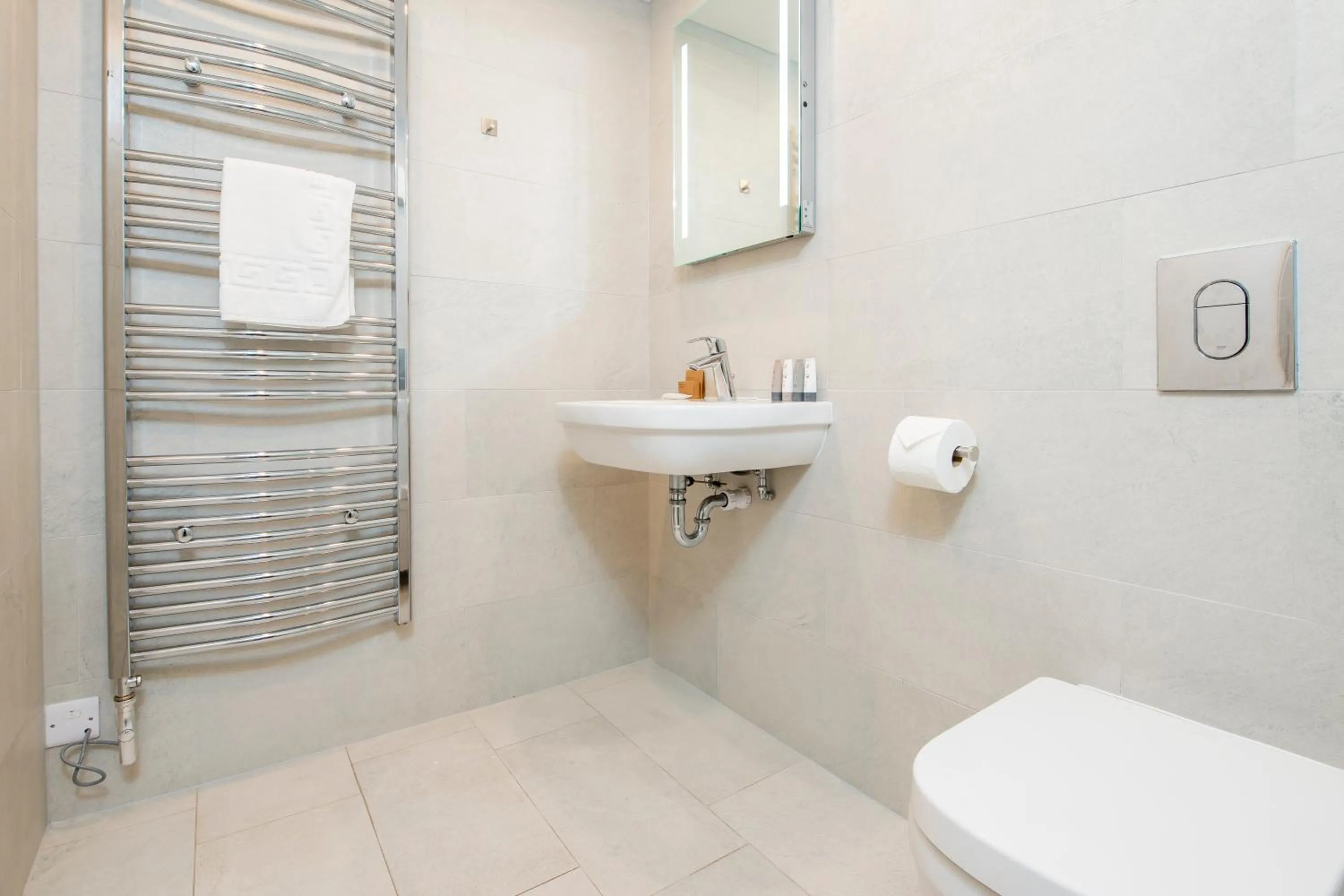 Bathroom in Trewern Arms