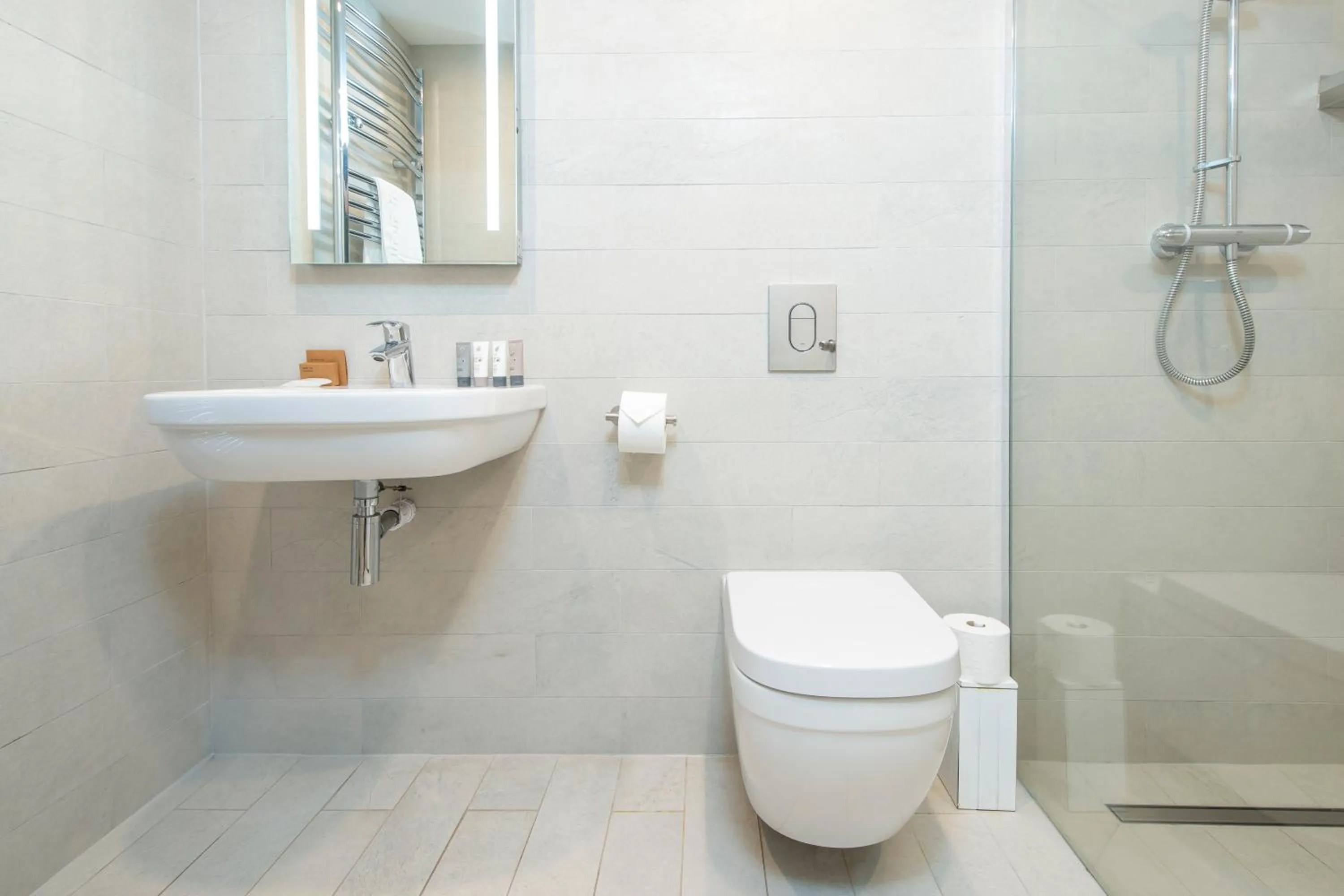 Bathroom in Trewern Arms